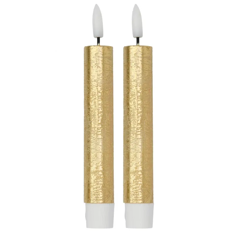 2 LED-Stabkerzen