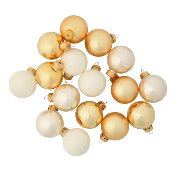 16 Weihnachtskugeln