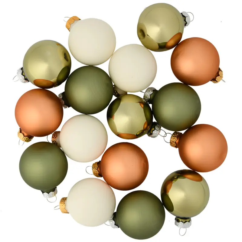 16 Weihnachtskugeln