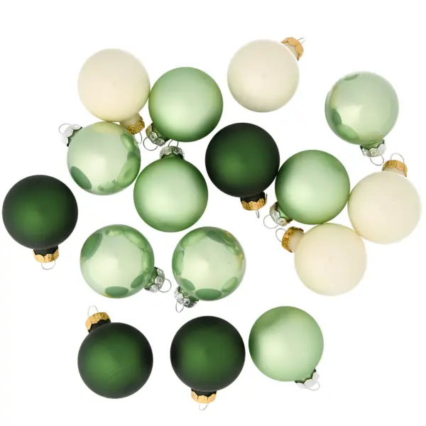 16 Weihnachtskugeln