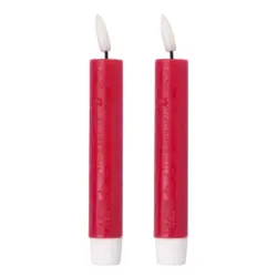 2 LED-Stabkerzen