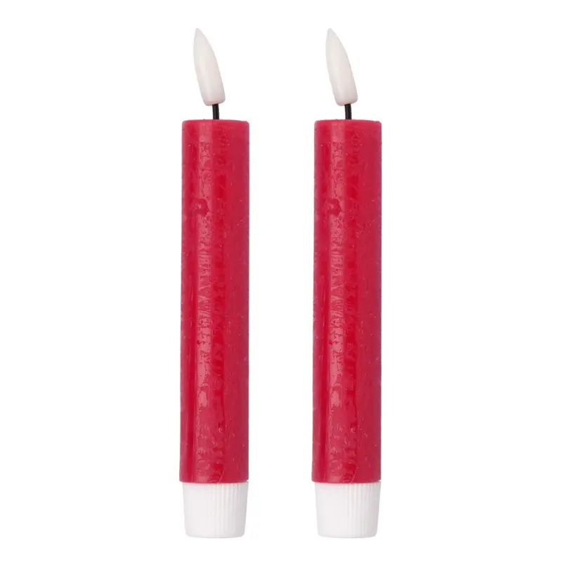 2 LED-Stabkerzen