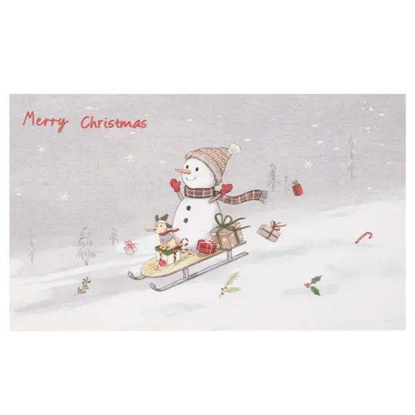 Weihnachts-Postkarte