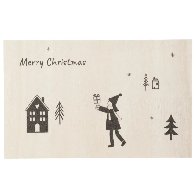 Weihnachts-Postkarte