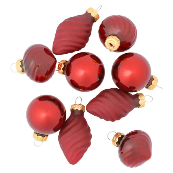9 Weihnachtskugeln