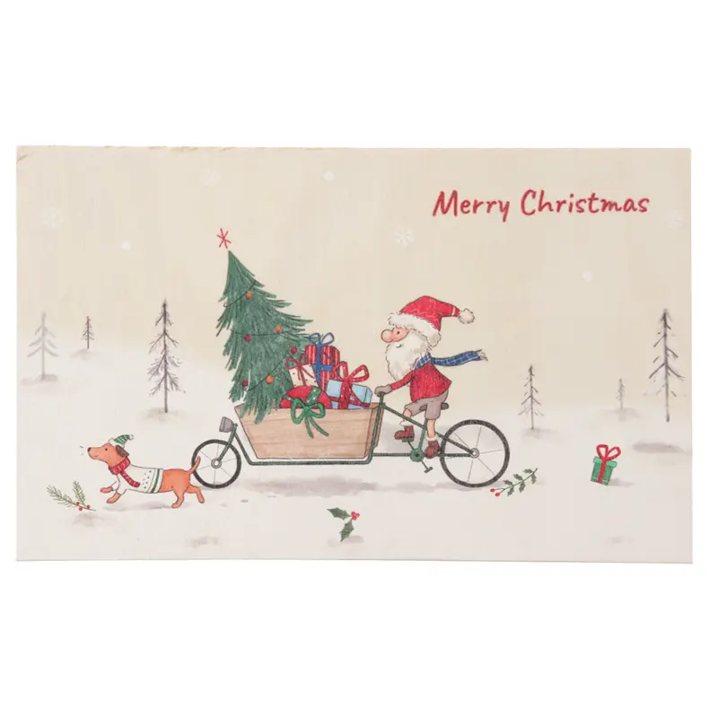 Weihnachts-Postkarte
