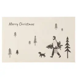 Weihnachts-Postkarte