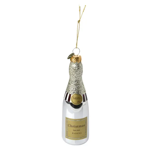 Baumschmuck Champagnerflasche