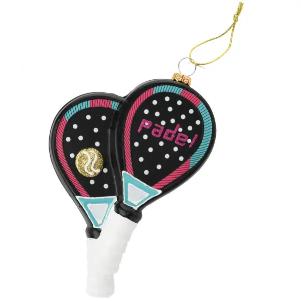 Baumschmuck Padelschläger