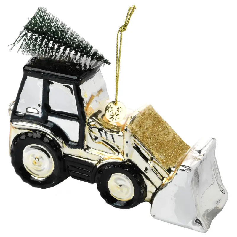 Baumschmuck Bagger