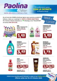 Offerte valide dal 18 al 31 ottobre