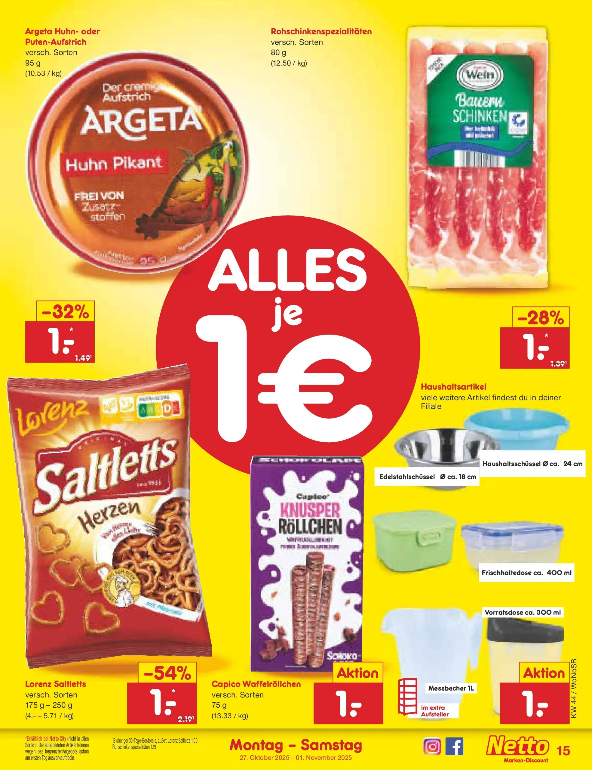 Netto Marken-Discount prospekt Frankfurt (ab 26.10.2025) » Angebote | Seite: 17 | Produkte: Schinken, Wein Netto Marken-Discount prospekt Frankfurt (ab 26.10.2025) » Angebote | Seite: 17 | Produkte: Schinken, Wein
