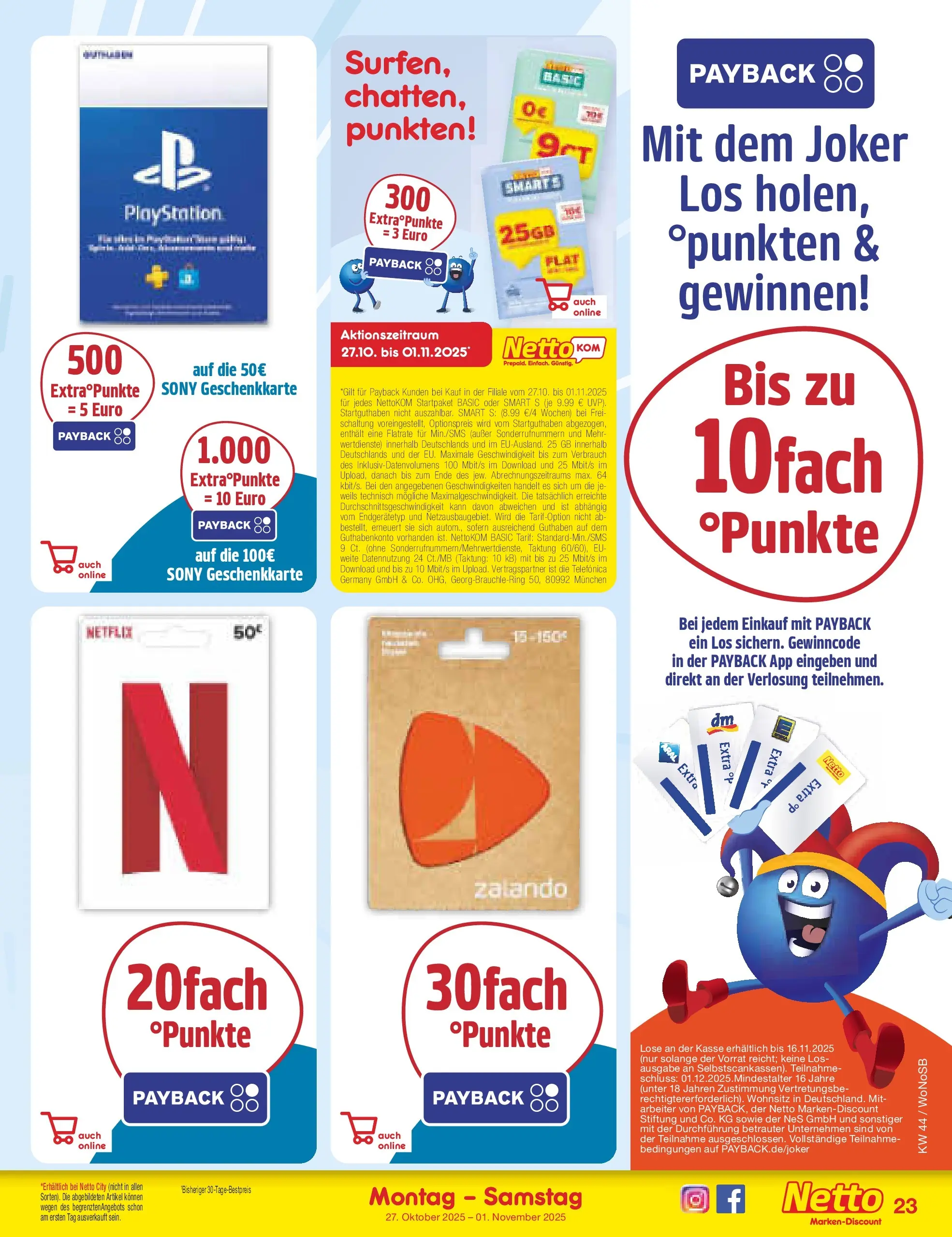 Netto Marken-Discount prospekt Frankfurt (ab 26.10.2025) » Angebote | Seite: 25 | Produkte: Playstation, Sony Netto Marken-Discount prospekt Frankfurt (ab 26.10.2025) » Angebote | Seite: 25 | Produkte: Playstation, Sony