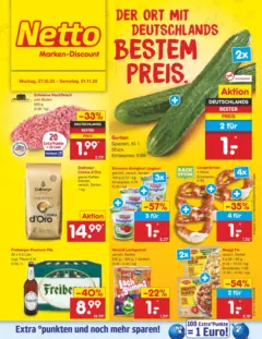 Netto Marken-Discount prospekt Nordhausen	 ab 27.10.2025 gültig | Seite: 39 | Produkte: Bosch, Schlagsahne, Koffer, Ramazzotti