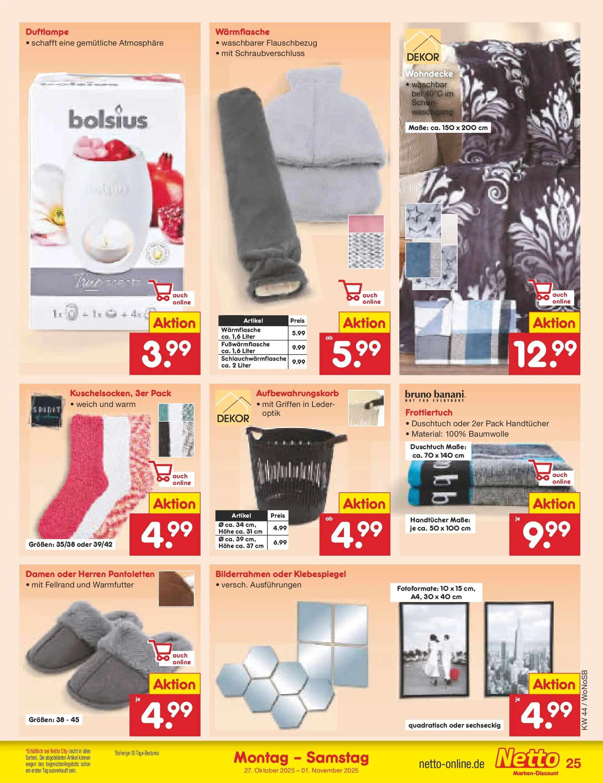 Netto Marken-Discount prospekt Frankfurt (ab 26.10.2025) » Angebote | Seite: 27 | Produkte: Bilderrahmen Netto Marken-Discount prospekt Frankfurt (ab 26.10.2025) » Angebote | Seite: 27 | Produkte: Bilderrahmen
