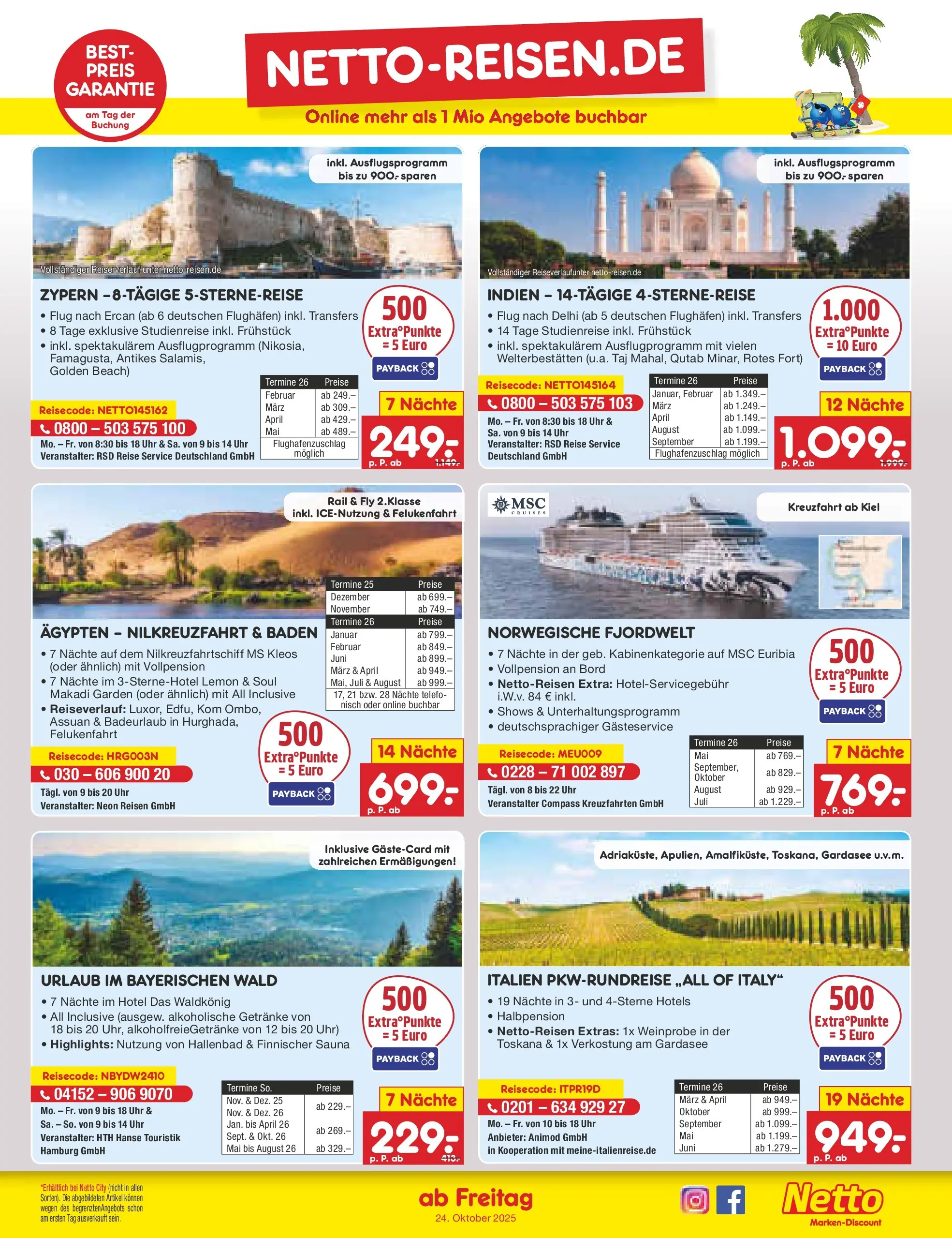 Netto Marken-Discount prospekt Frankfurt (ab 26.10.2025) » Angebote | Seite: 31 | Produkte: Uhr Netto Marken-Discount prospekt Frankfurt (ab 26.10.2025) » Angebote | Seite: 31 | Produkte: Uhr