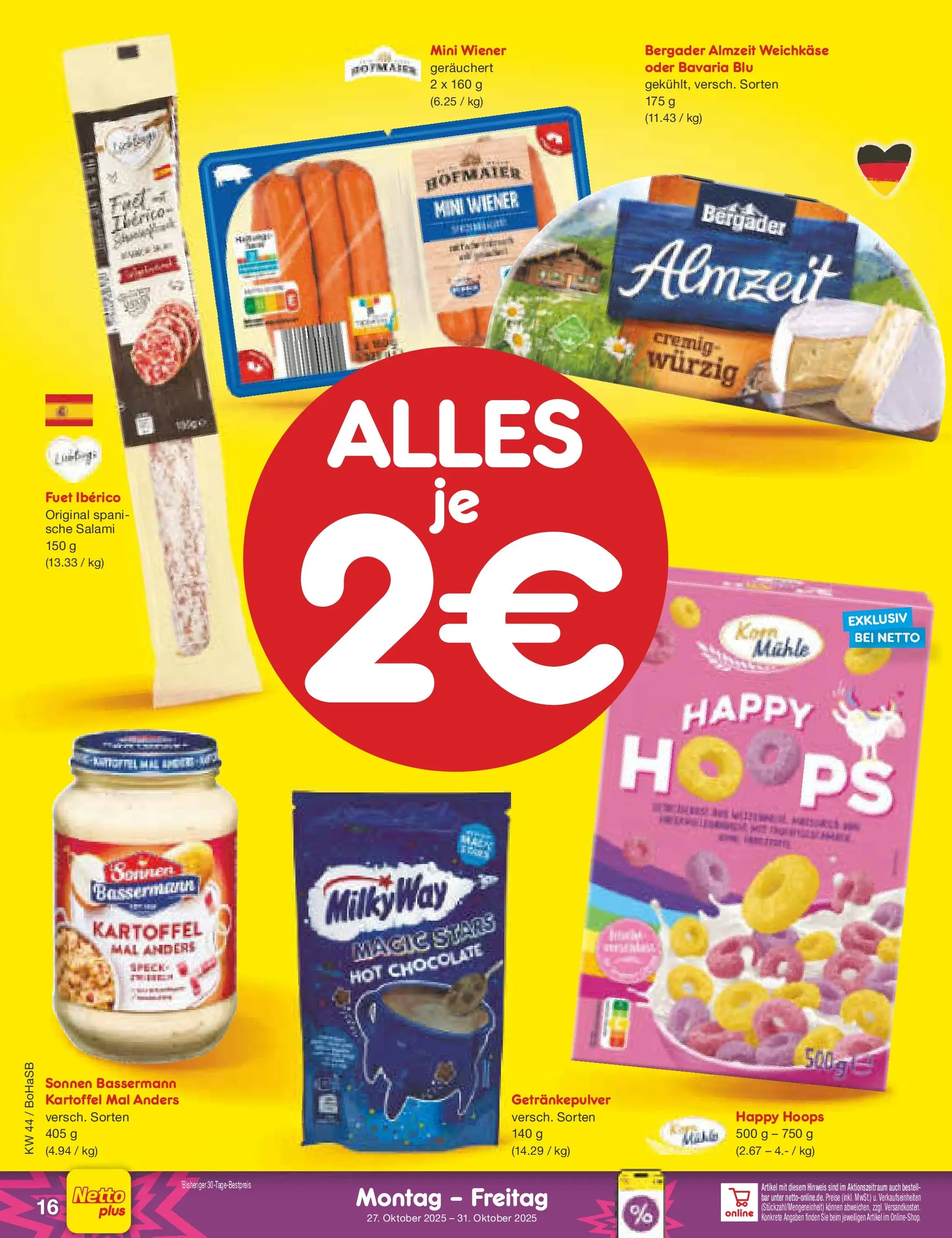 Netto Marken-Discount prospekt Stadtlohn	 (ab 27.10.2025) » Angebote | Seite: 18 | Produkte: Salami