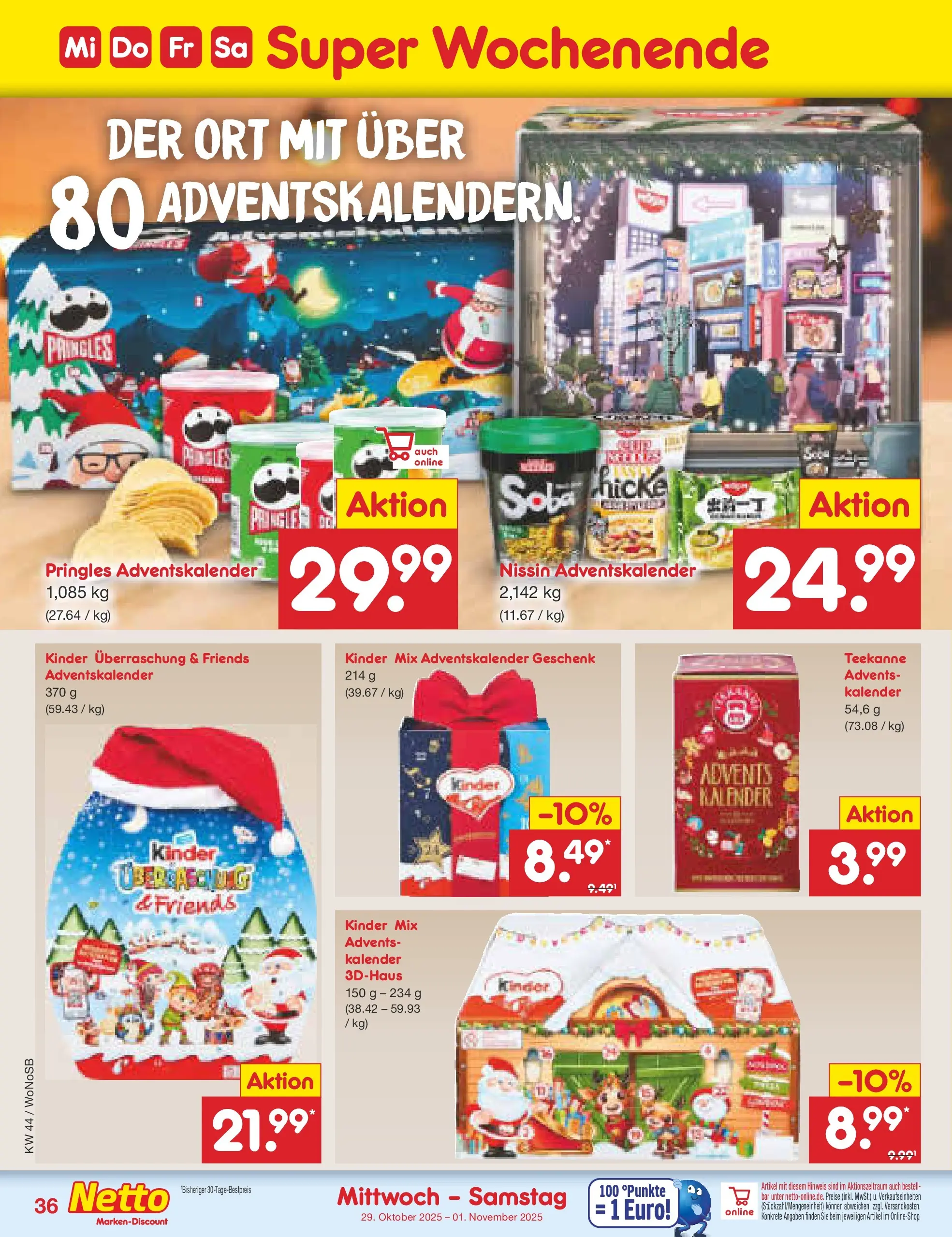 Netto Marken-Discount prospekt Frankfurt (ab 26.10.2025) » Angebote | Seite: 40 | Produkte: Teekanne, Pringles Netto Marken-Discount prospekt Frankfurt (ab 26.10.2025) » Angebote | Seite: 40 | Produkte: Teekanne, Pringles