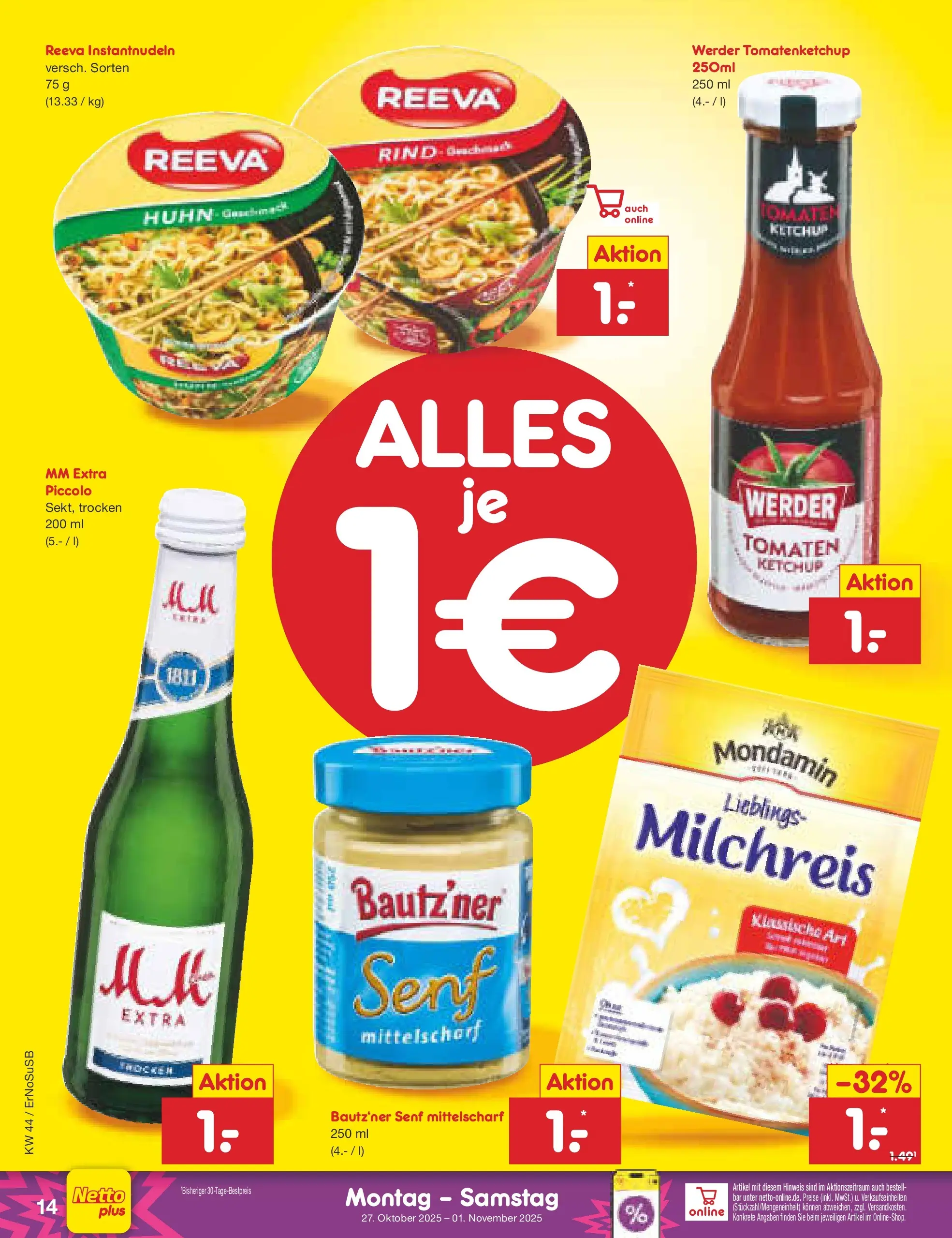 Netto Marken-Discount prospekt Nordhausen	 (ab 27.10.2025) » Angebote | Seite: 20 | Produkte: Tomaten, Ketchup Netto Marken-Discount prospekt Nordhausen	 (ab 27.10.2025) » Angebote | Seite: 20 | Produkte: Tomaten, Ketchup