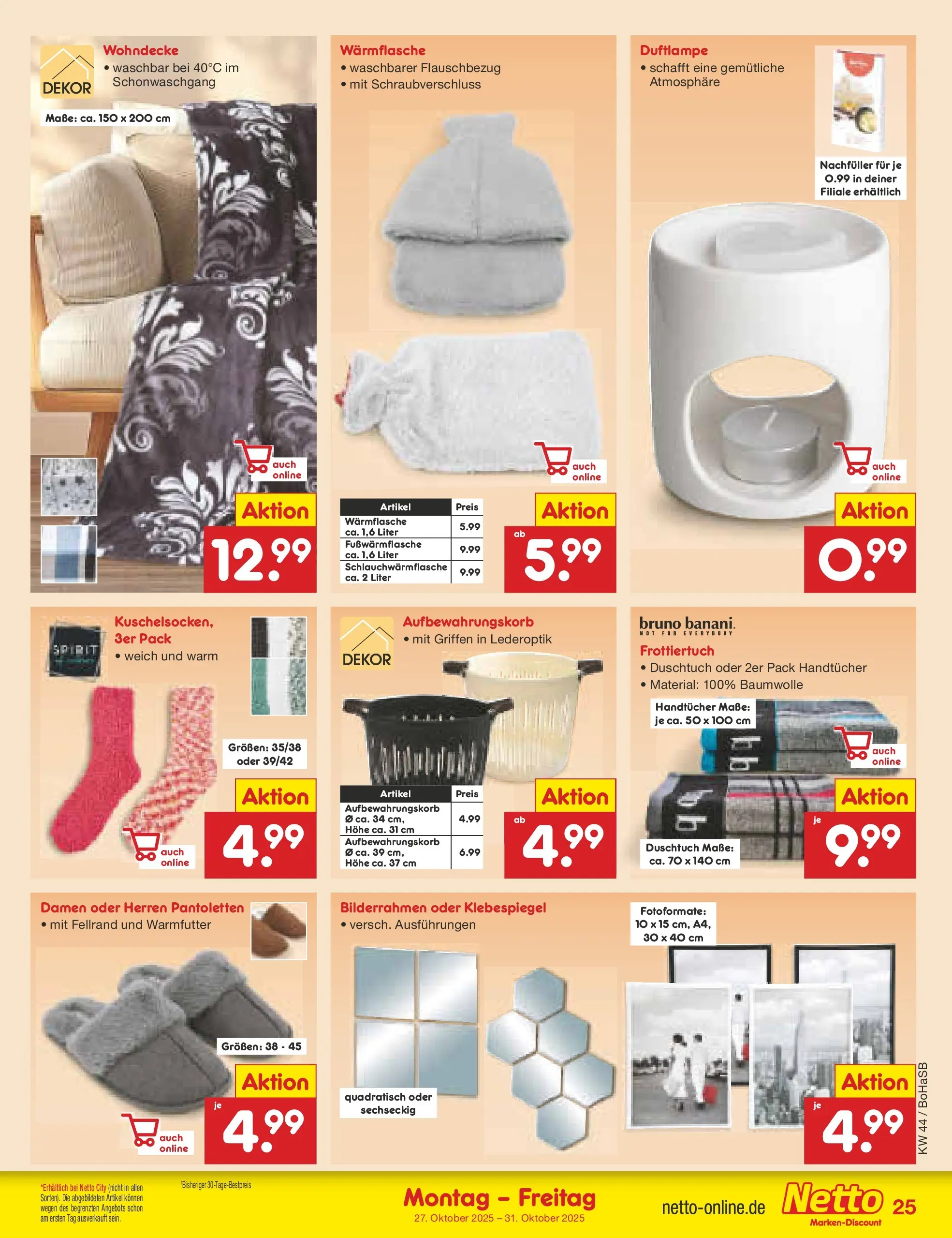 Netto Marken-Discount prospekt Stadtlohn	 (ab 27.10.2025) » Angebote | Seite: 27 | Produkte: Bilderrahmen