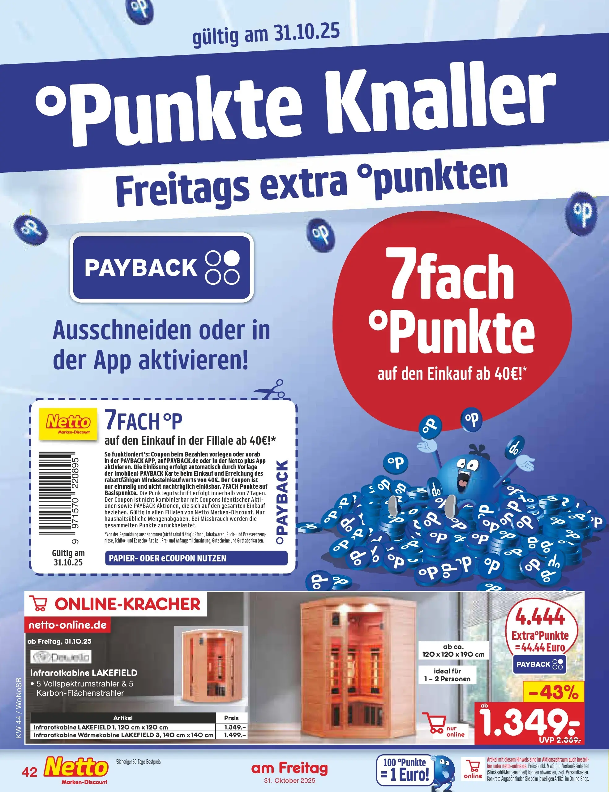 Netto Marken-Discount prospekt Frankfurt (ab 26.10.2025) » Angebote | Seite: 46 Netto Marken-Discount prospekt Frankfurt (ab 26.10.2025) » Angebote | Seite: 46