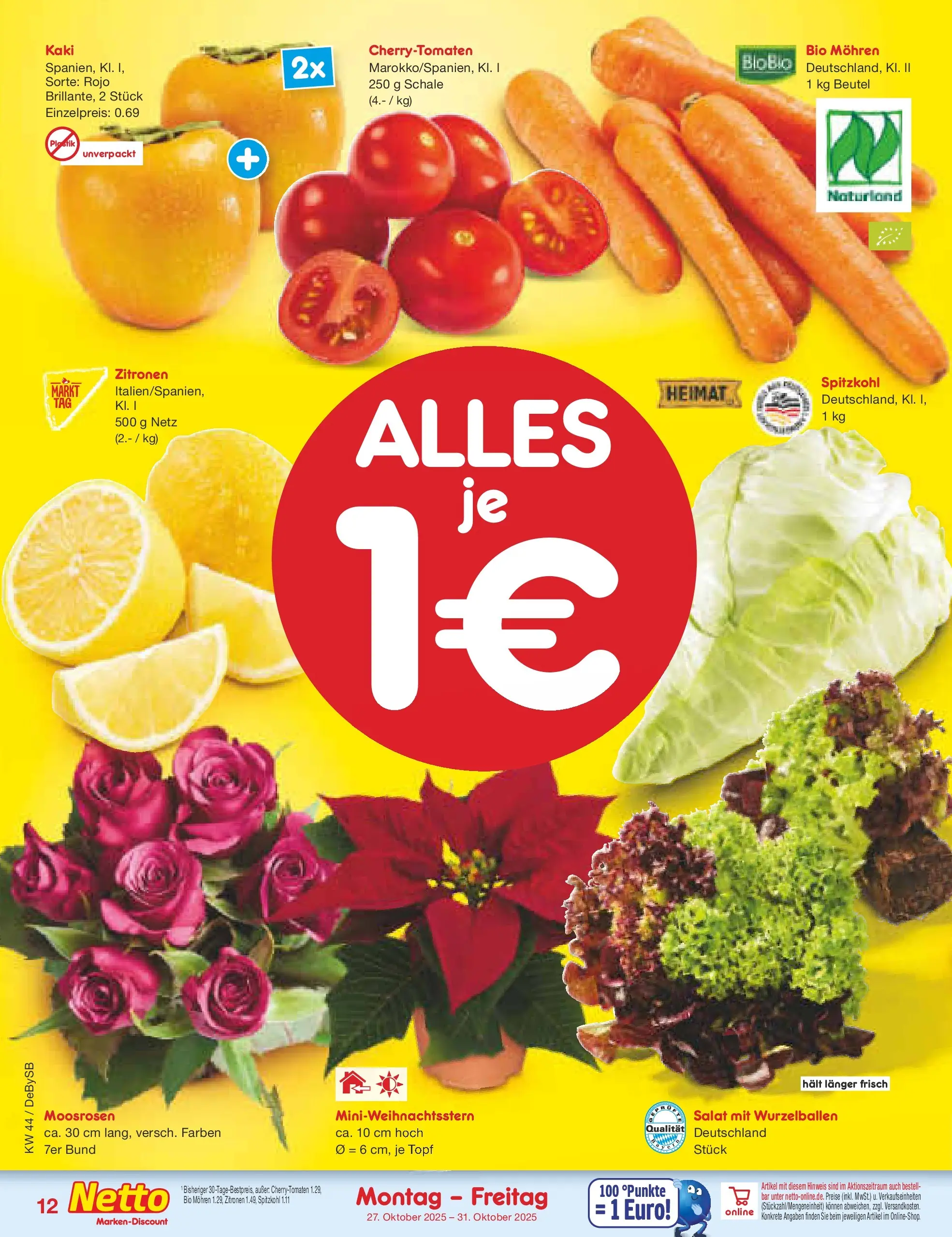 Netto Marken-Discount prospekt Thierhaupten	 (ab 27.10.2025) » Angebote | Seite: 14 | Produkte: Mohren, Salat, Zitronen Netto Marken-Discount prospekt Thierhaupten	 (ab 27.10.2025) » Angebote | Seite: 14 | Produkte: Mohren, Salat, Zitronen