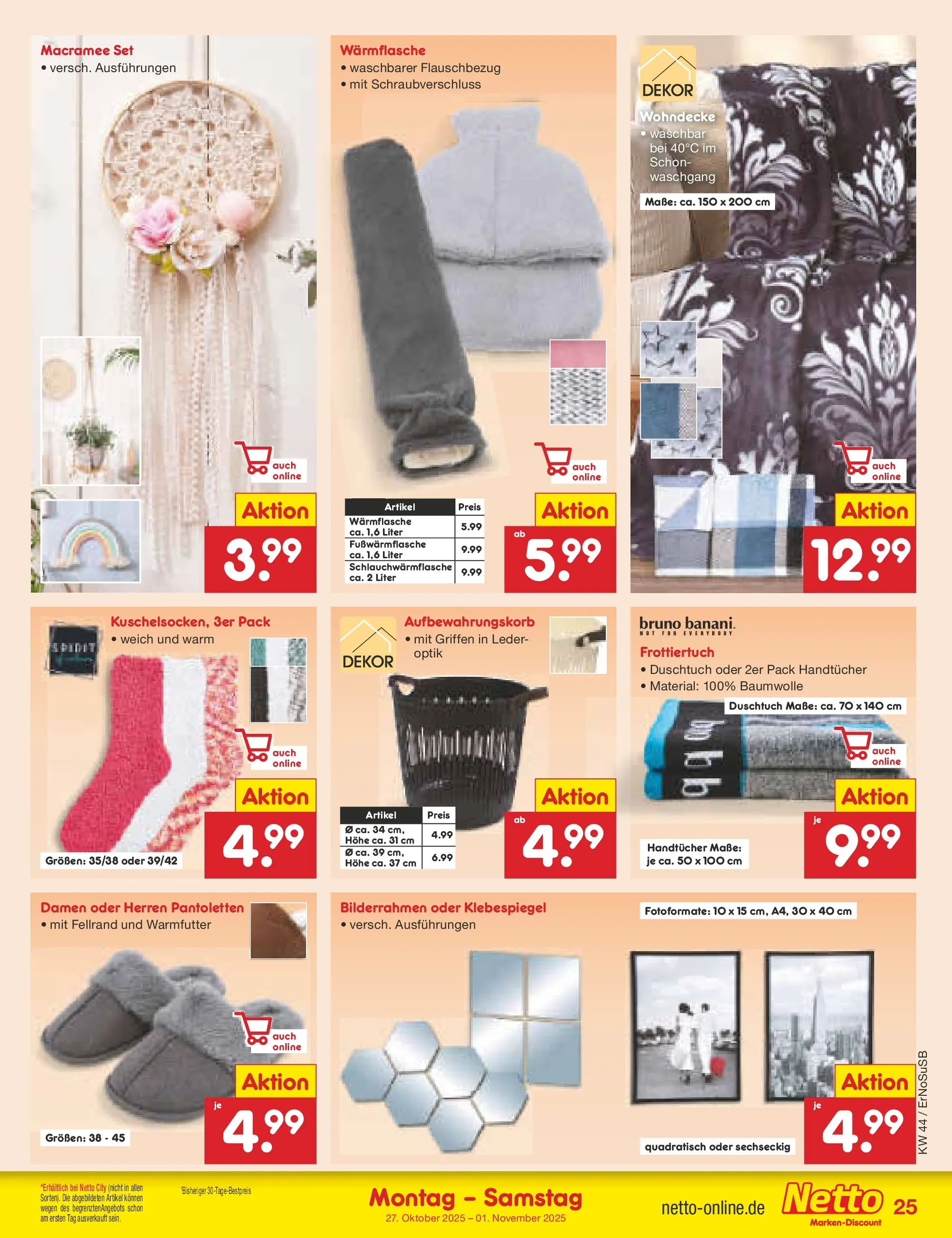 Netto Marken-Discount prospekt Nordhausen	 (ab 27.10.2025) » Angebote | Seite: 31 | Produkte: Bilderrahmen Netto Marken-Discount prospekt Nordhausen	 (ab 27.10.2025) » Angebote | Seite: 31 | Produkte: Bilderrahmen