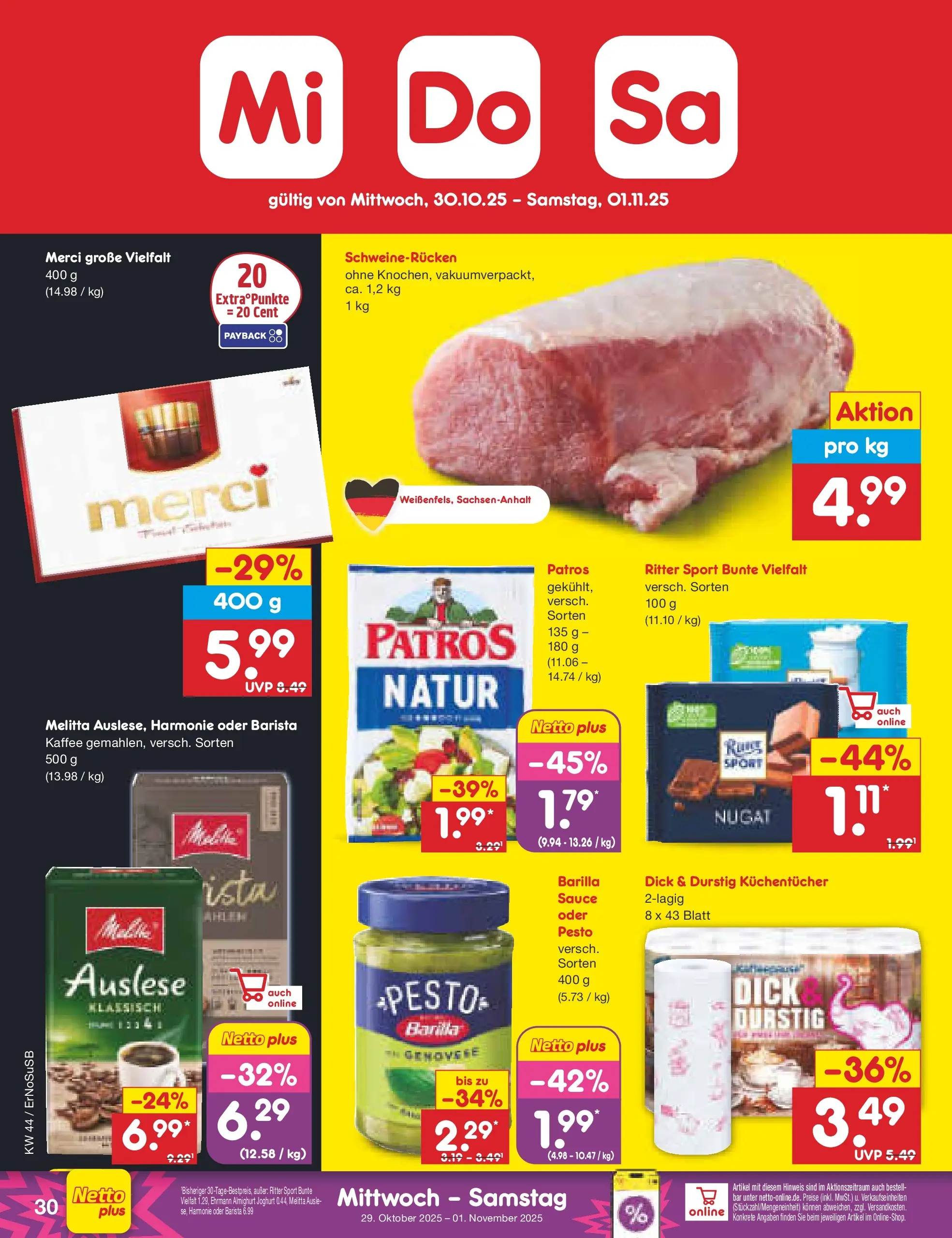 Netto Marken-Discount prospekt Nordhausen	 (ab 27.10.2025) » Angebote | Seite: 38 | Produkte: Melitta, Ehrmann almighurt, Joghurt, Kaffee Netto Marken-Discount prospekt Nordhausen	 (ab 27.10.2025) » Angebote | Seite: 38 | Produkte: Melitta, Ehrmann almighurt, Joghurt, Kaffee