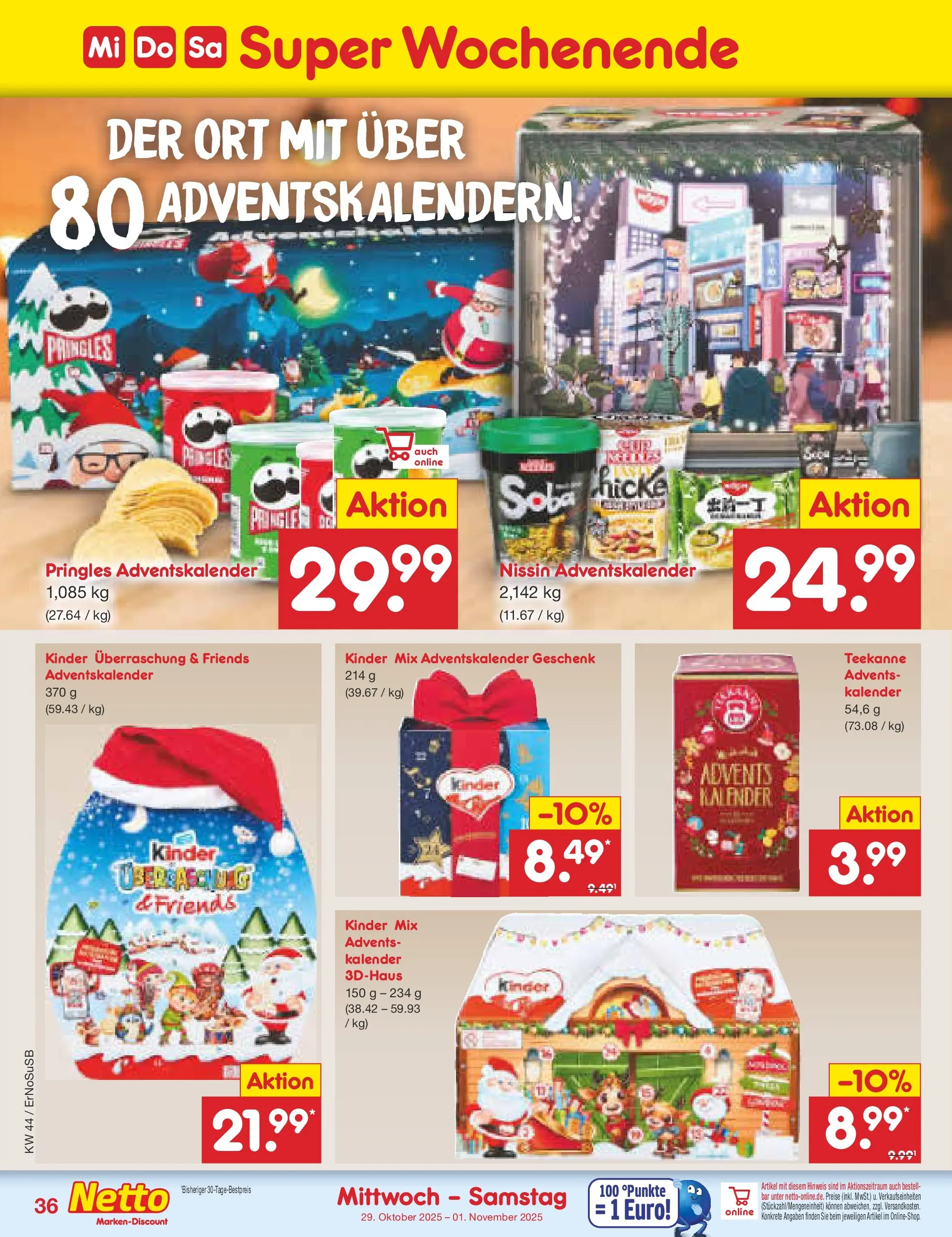 Netto Marken-Discount prospekt Nordhausen	 (ab 27.10.2025) » Angebote | Seite: 44 | Produkte: Teekanne, Pringles Netto Marken-Discount prospekt Nordhausen	 (ab 27.10.2025) » Angebote | Seite: 44 | Produkte: Teekanne, Pringles