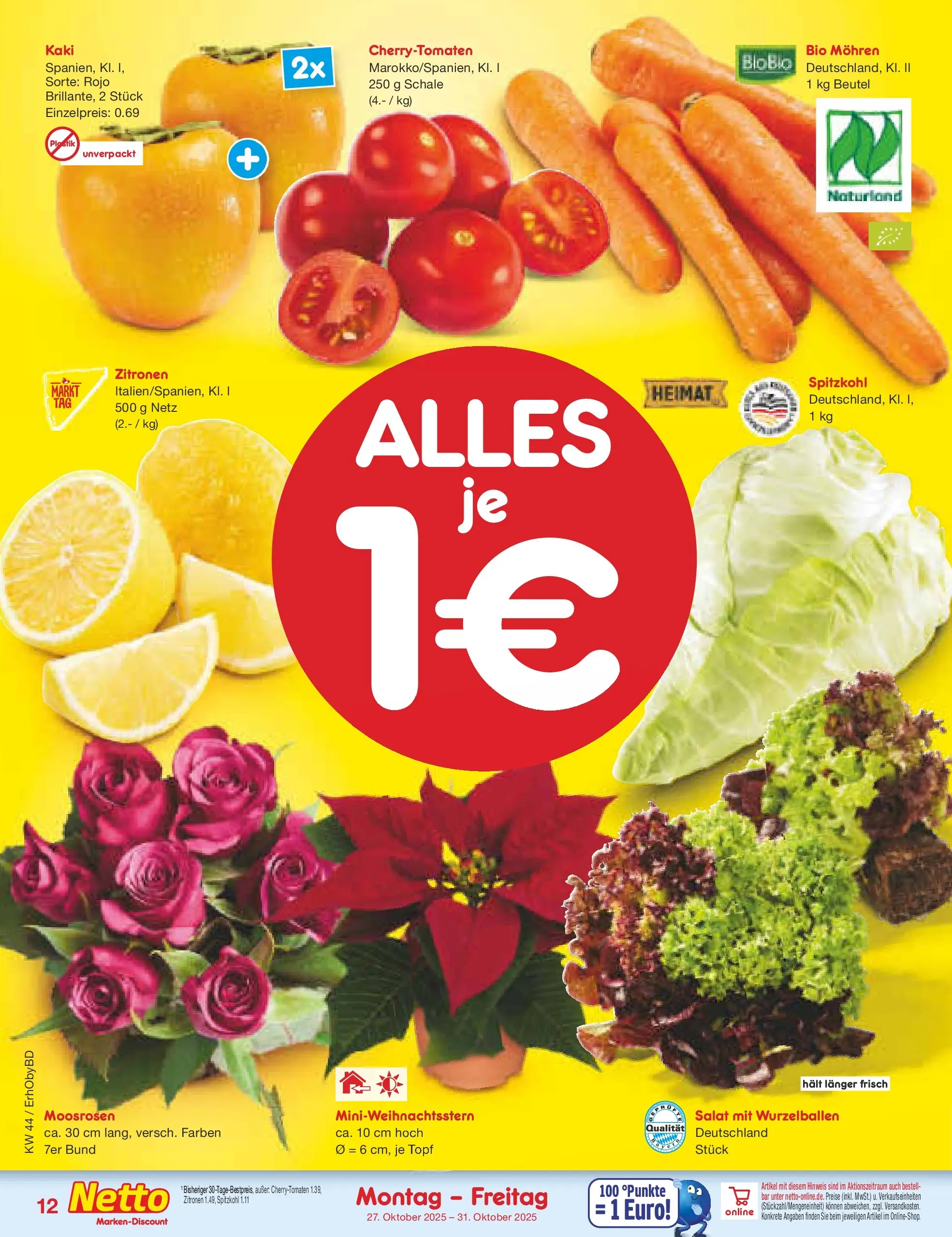 Netto Marken-Discount prospekt Velden	 (ab 27.10.2025) » Angebote | Seite: 14 | Produkte: Mohren, Kaki, Salat, Zitronen Netto Marken-Discount prospekt Velden	 (ab 27.10.2025) » Angebote | Seite: 14 | Produkte: Mohren, Kaki, Salat, Zitronen