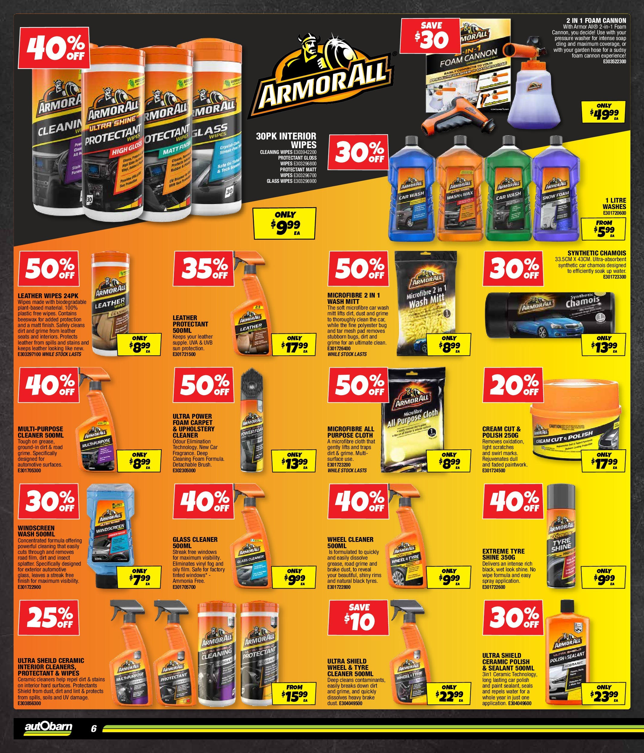 Local offers - All for the shine - 21/10/2025 > weekly / monthly specials | Page: 6 | Products: Fragrance, Multipurpose, Safe, Screen