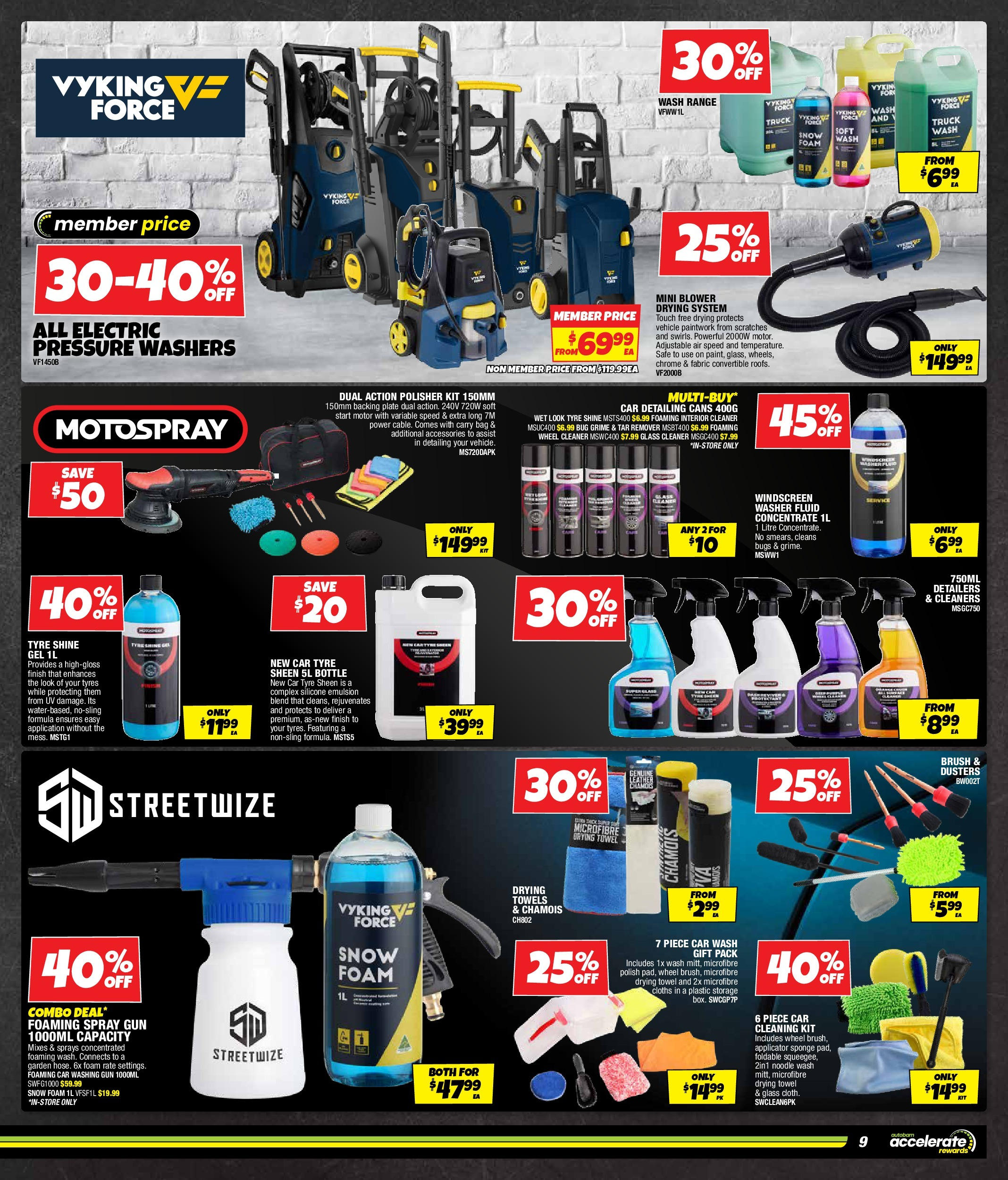 Local offers - All for the shine - 21/10/2025 > weekly / monthly specials | Page: 9 | Products: Brush, Polish, Accessories, Bag