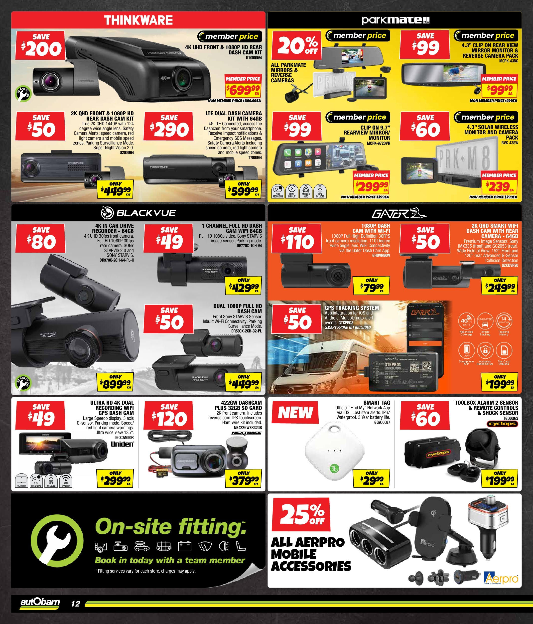 Local offers - All for the shine - 21/10/2025 > weekly / monthly specials | Page: 12 | Products: Mirror, Clip, Phone, Camera