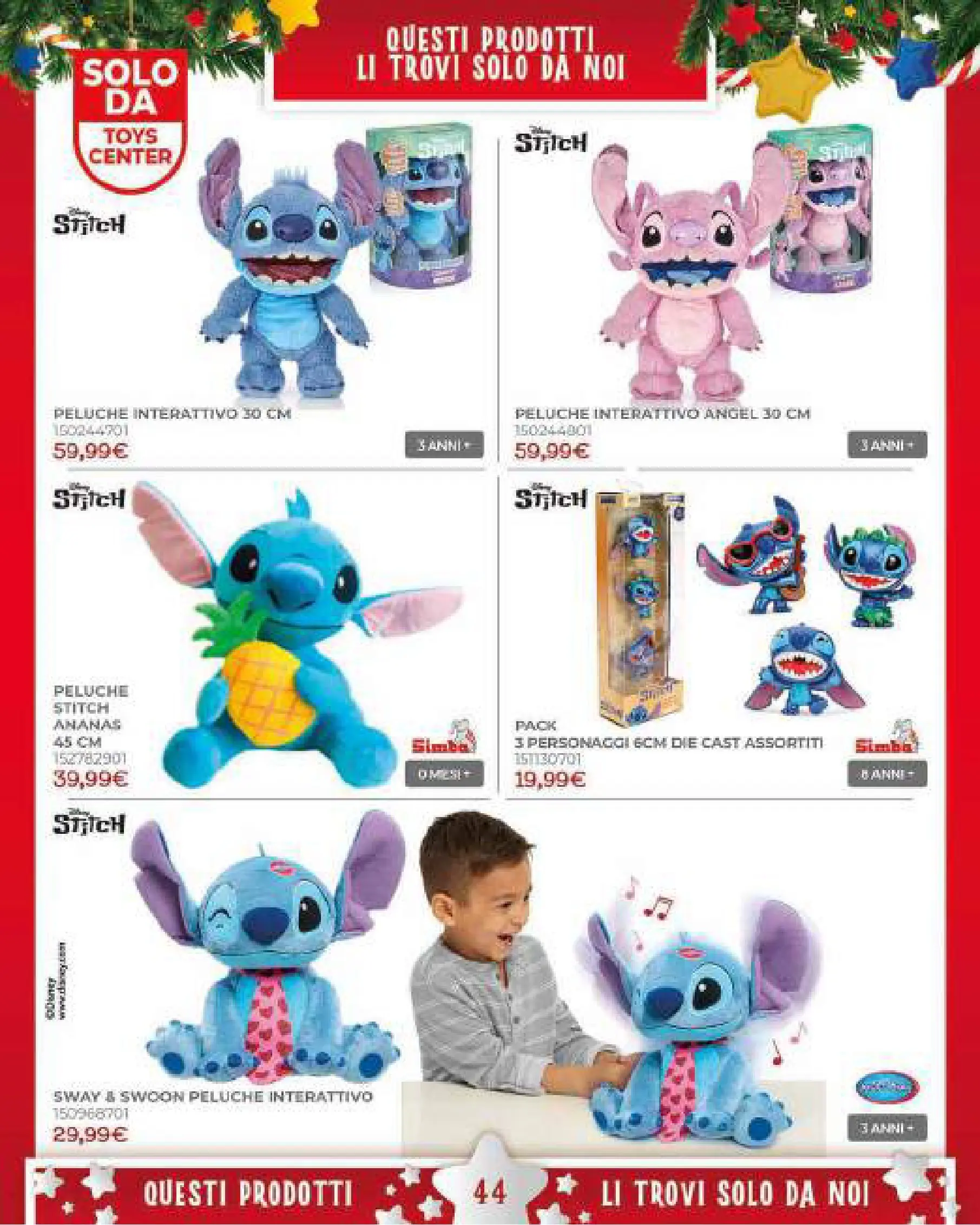 Toys Center - Catalogo di Natale 2025 dal 19/10/2025 anteprima > nuovo offerte!⏳ | Pagina: 46 | Prodotti: Peluche, Ananas Nuovo Toys Center - Catalogo di Natale 2025 dal 19/10/2025 > offerte anteprima 🛍️ | Pagina: 46 | Prodotti: Peluche, Ananas