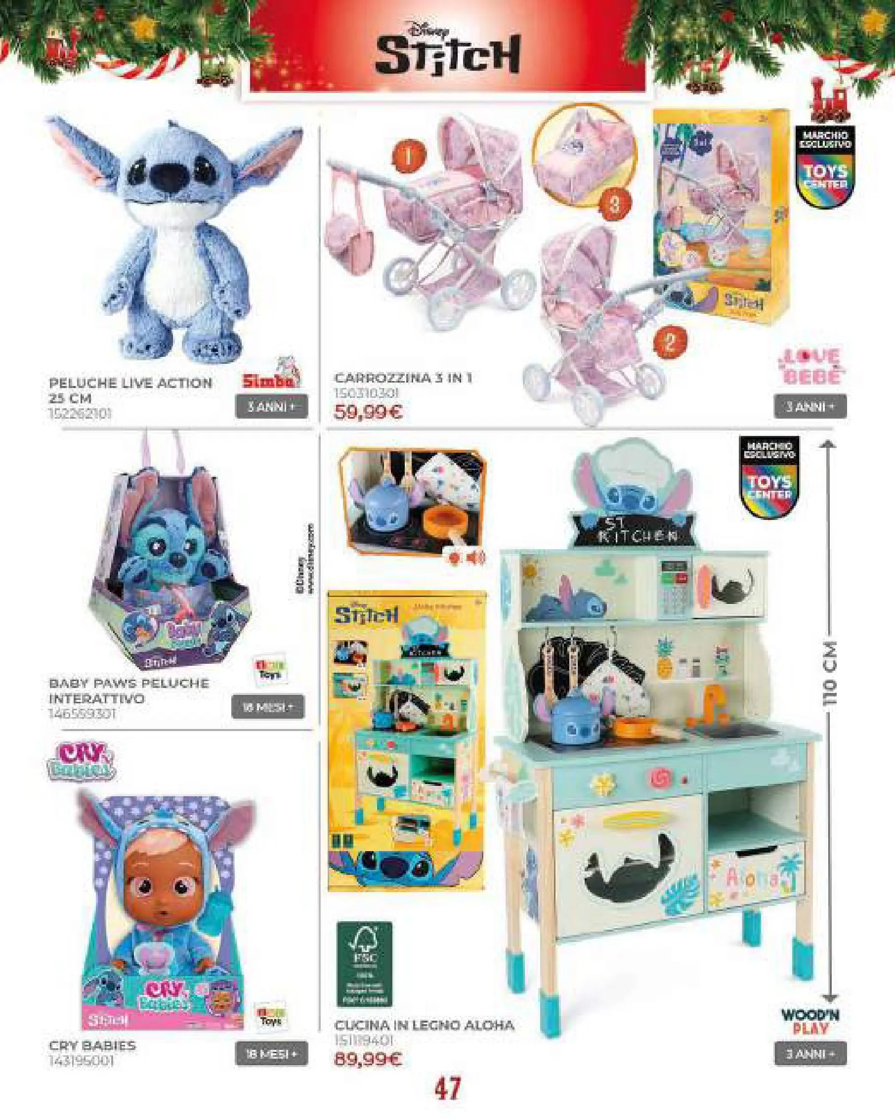 Toys Center - Catalogo di Natale 2025 dal 19/10/2025 anteprima > nuovo offerte!⏳ | Pagina: 49 | Prodotti: Peluche Nuovo Toys Center - Catalogo di Natale 2025 dal 19/10/2025 > offerte anteprima 🛍️ | Pagina: 49 | Prodotti: Peluche