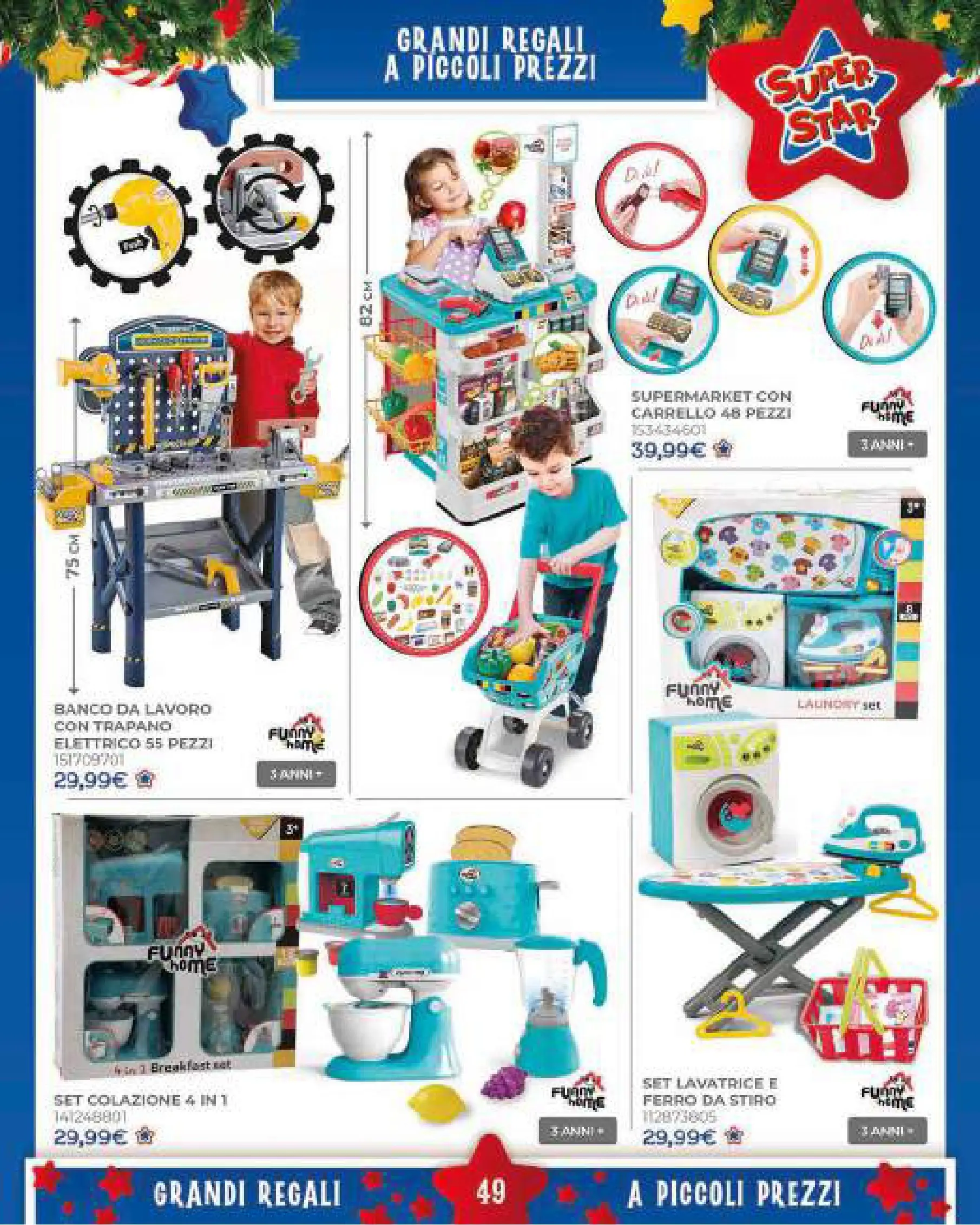 Toys Center - Catalogo di Natale 2025 dal 19/10/2025 anteprima > nuovo offerte!⏳ | Pagina: 51 | Prodotti: Lavatrice, Carrello, Trapano, Ferro da stiro Nuovo Toys Center - Catalogo di Natale 2025 dal 19/10/2025 > offerte anteprima 🛍️ | Pagina: 51 | Prodotti: Lavatrice, Carrello, Trapano, Ferro da stiro