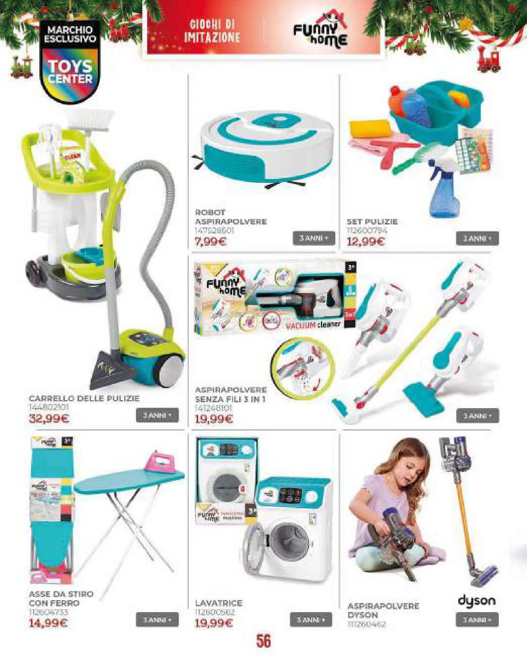 Toys Center - Catalogo di Natale 2025 dal 19/10/2025 anteprima > nuovo offerte!⏳ | Pagina: 58 | Prodotti: Robot aspirapolvere, Lavatrice, Aspirapolvere, Dyson Nuovo Toys Center - Catalogo di Natale 2025 dal 19/10/2025 > offerte anteprima 🛍️ | Pagina: 58 | Prodotti: Robot aspirapolvere, Lavatrice, Aspirapolvere, Dyson