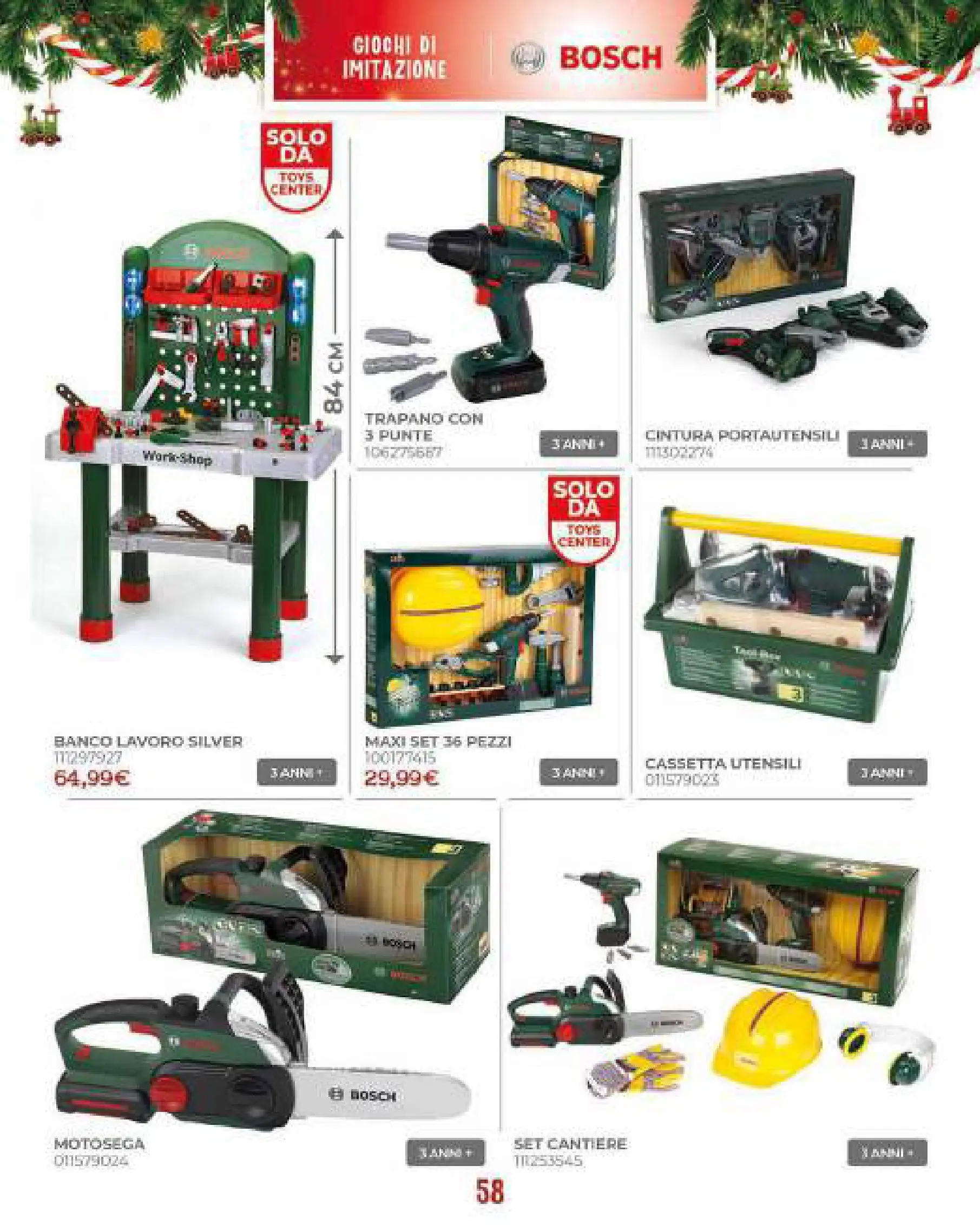 Toys Center - Catalogo di Natale 2025 dal 19/10/2025 anteprima > nuovo offerte!⏳ | Pagina: 60 | Prodotti: Cintura, Motosega, Trapano Nuovo Toys Center - Catalogo di Natale 2025 dal 19/10/2025 > offerte anteprima 🛍️ | Pagina: 60 | Prodotti: Cintura, Motosega, Trapano