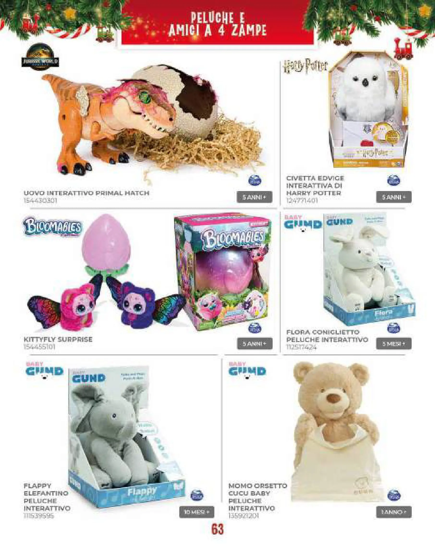 Toys Center - Catalogo di Natale 2025 dal 19/10/2025 anteprima > nuovo offerte!⏳ | Pagina: 65 | Prodotti: Peluche Nuovo Toys Center - Catalogo di Natale 2025 dal 19/10/2025 > offerte anteprima 🛍️ | Pagina: 65 | Prodotti: Peluche
