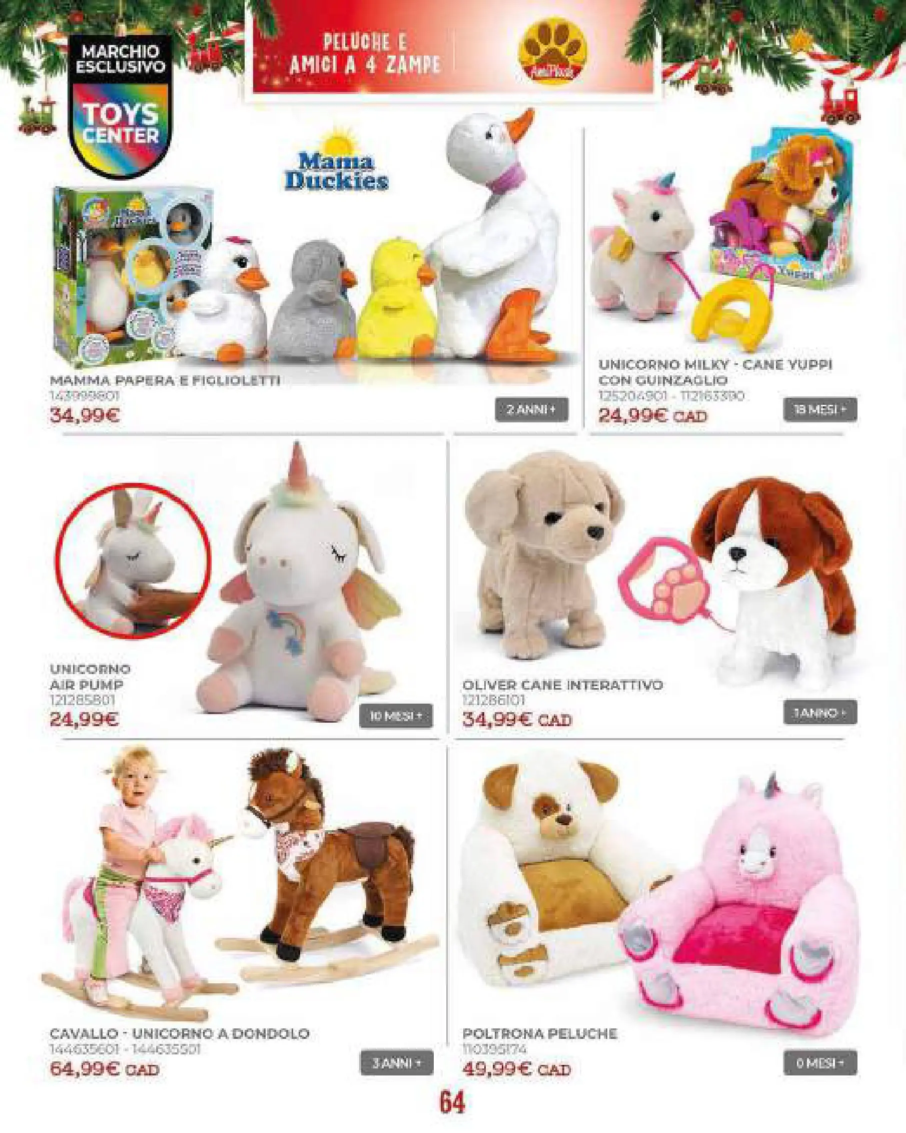 Toys Center - Catalogo di Natale 2025 dal 19/10/2025 anteprima > nuovo offerte!⏳ | Pagina: 66 | Prodotti: Peluche, Dondolo, Poltrona Nuovo Toys Center - Catalogo di Natale 2025 dal 19/10/2025 > offerte anteprima 🛍️ | Pagina: 66 | Prodotti: Peluche, Dondolo, Poltrona