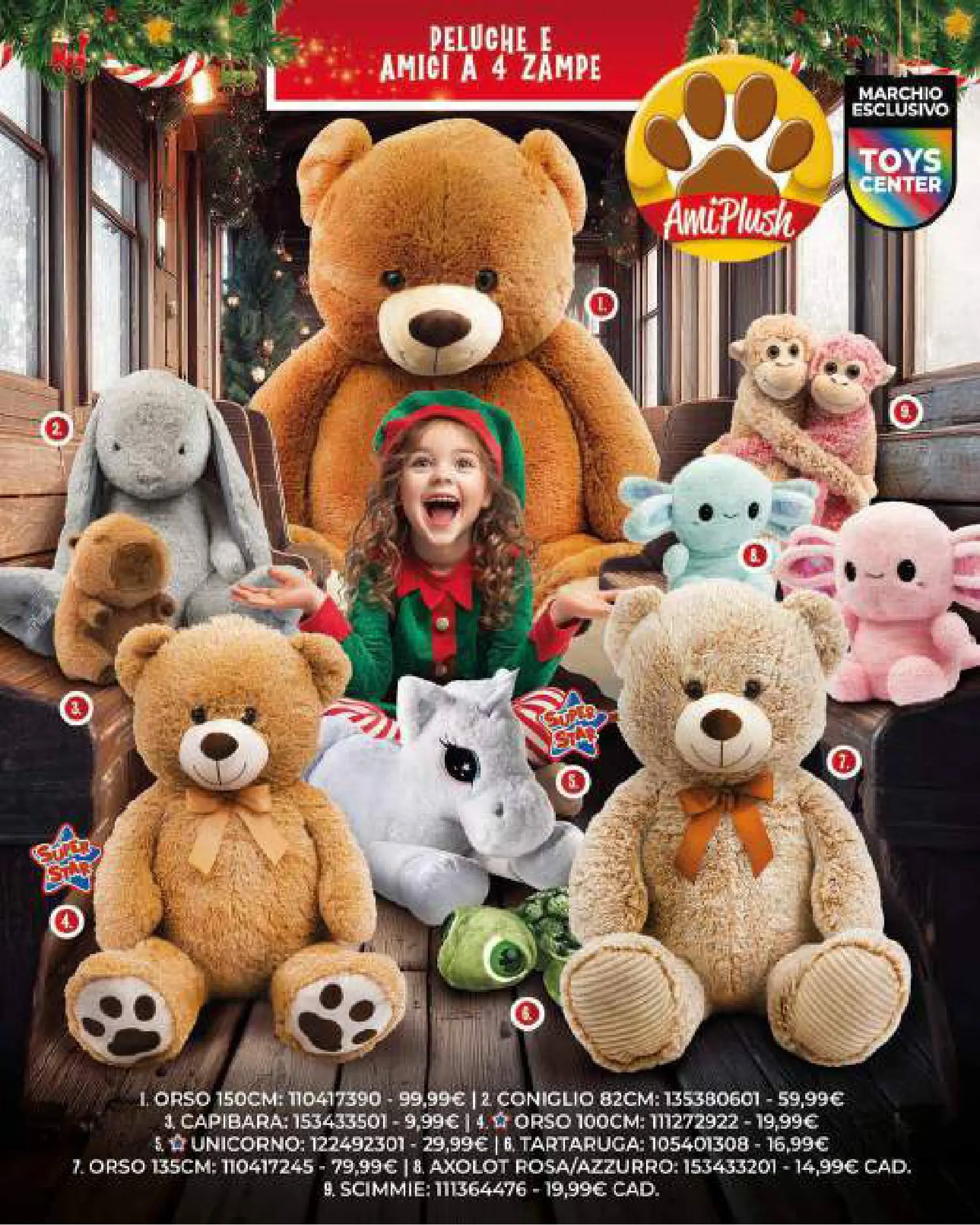 Toys Center - Catalogo di Natale 2025 dal 19/10/2025 anteprima > nuovo offerte!⏳ | Pagina: 69 | Prodotti: Peluche Nuovo Toys Center - Catalogo di Natale 2025 dal 19/10/2025 > offerte anteprima 🛍️ | Pagina: 69 | Prodotti: Peluche