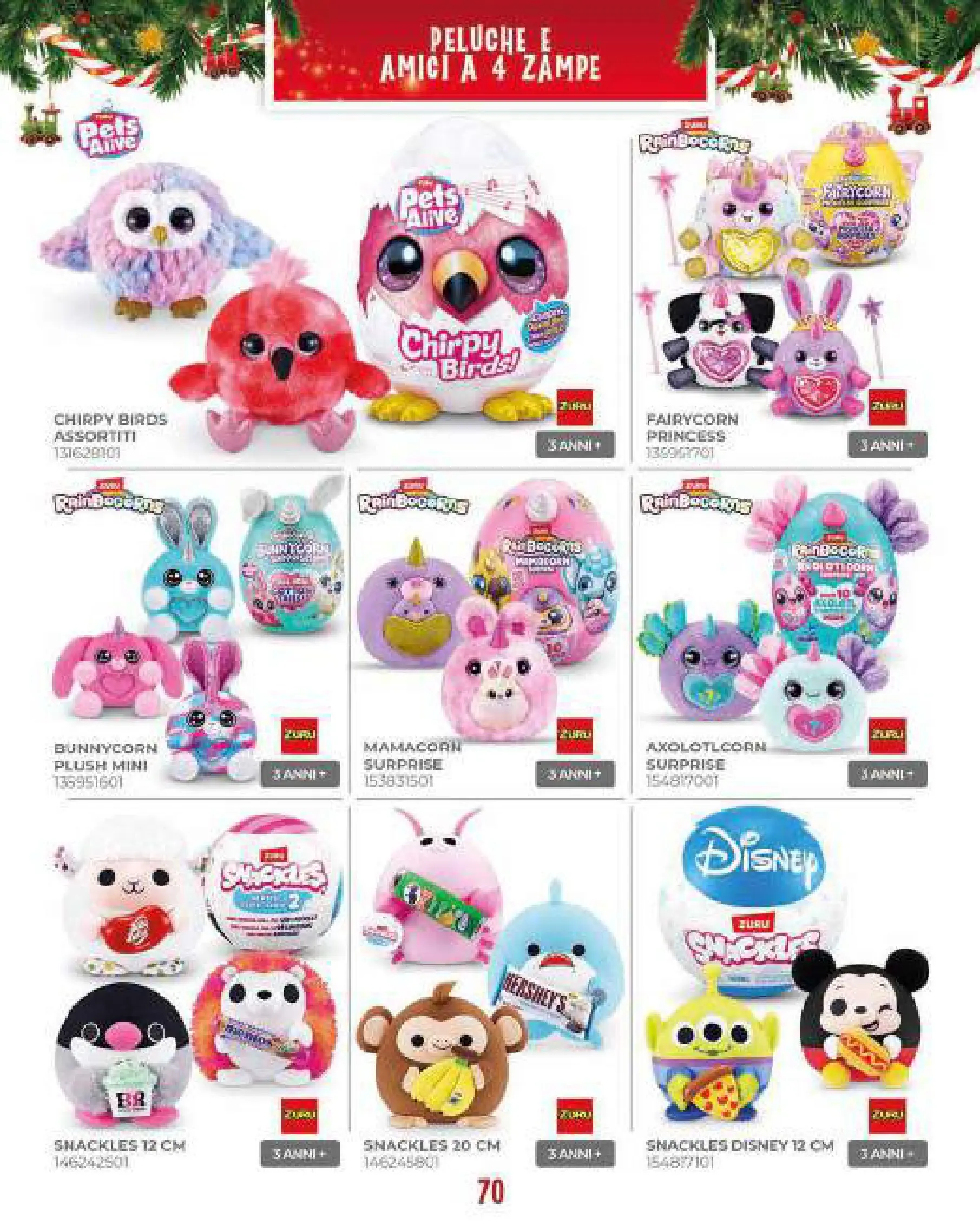 Toys Center - Catalogo di Natale 2025 dal 19/10/2025 anteprima > nuovo offerte!⏳ | Pagina: 72 | Prodotti: Peluche Nuovo Toys Center - Catalogo di Natale 2025 dal 19/10/2025 > offerte anteprima 🛍️ | Pagina: 72 | Prodotti: Peluche