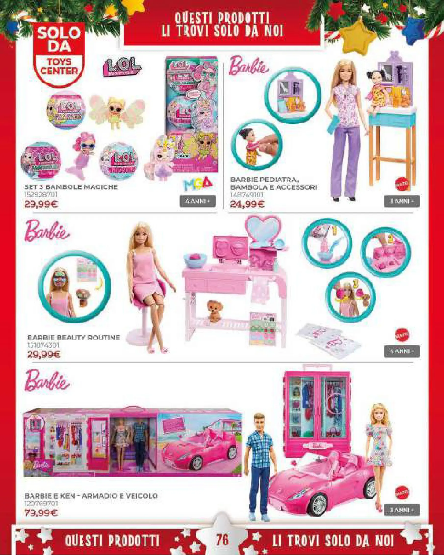 Toys Center - Catalogo di Natale 2025 dal 19/10/2025 anteprima > nuovo offerte!⏳ | Pagina: 78 | Prodotti: Armadio Nuovo Toys Center - Catalogo di Natale 2025 dal 19/10/2025 > offerte anteprima 🛍️ | Pagina: 78 | Prodotti: Armadio