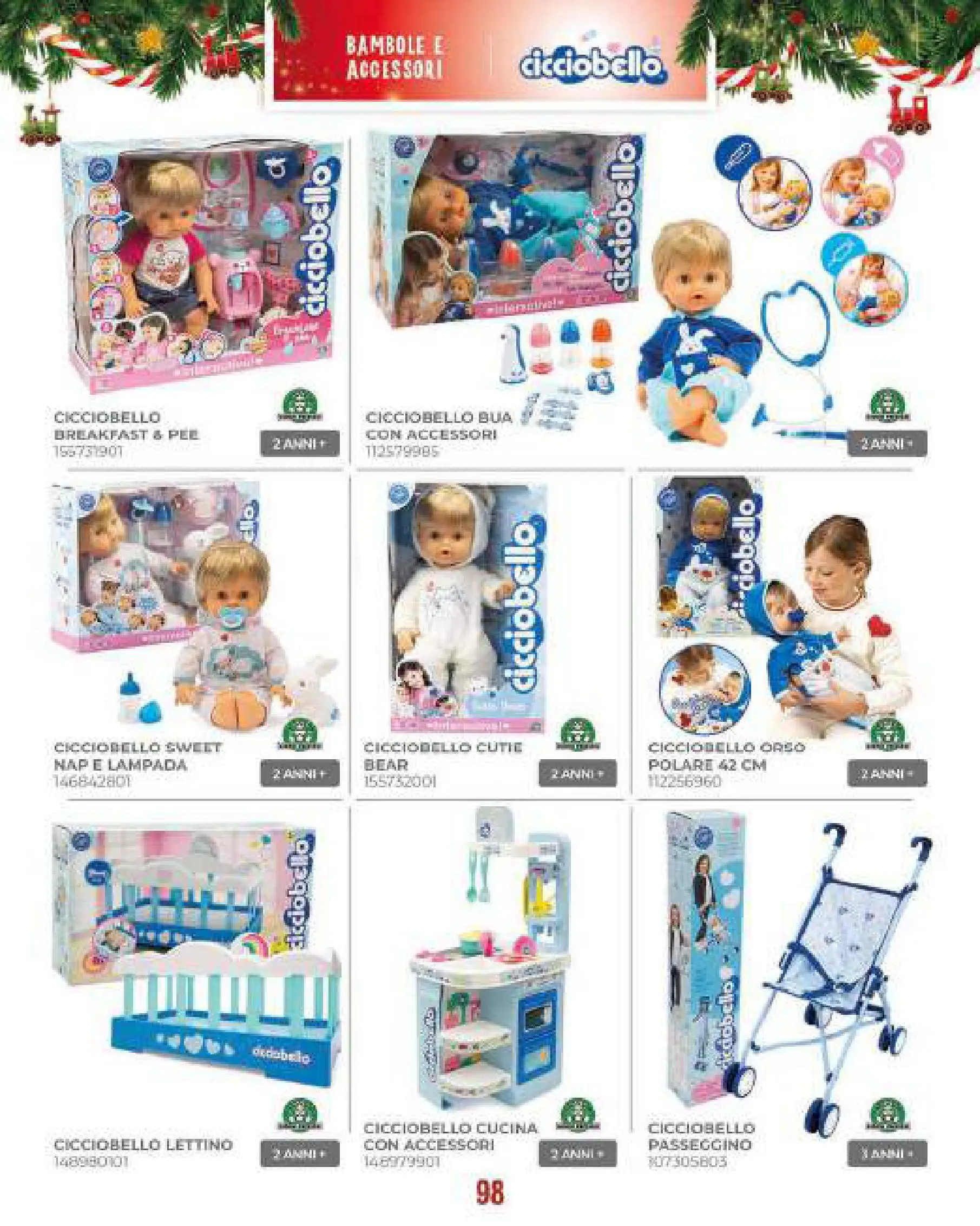 Toys Center - Catalogo di Natale 2025 dal 19/10/2025 anteprima > nuovo offerte!⏳ | Pagina: 100 | Prodotti: Lettino, Passeggino, Lampada Nuovo Toys Center - Catalogo di Natale 2025 dal 19/10/2025 > offerte anteprima 🛍️ | Pagina: 100 | Prodotti: Lettino, Passeggino, Lampada