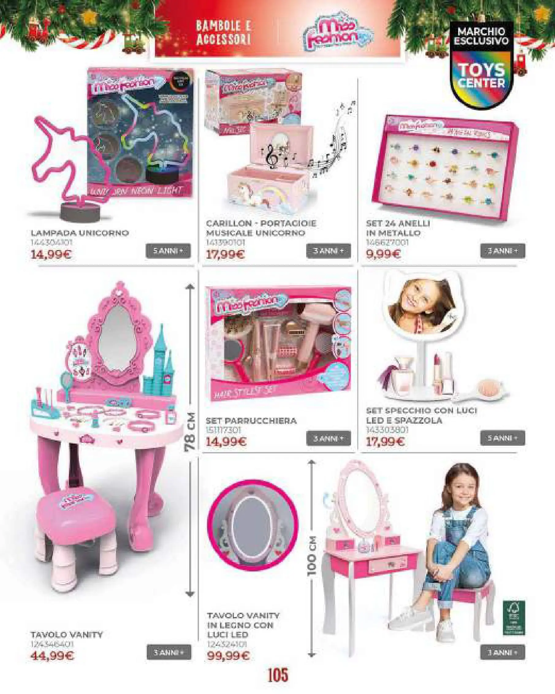 Toys Center - Catalogo di Natale 2025 dal 19/10/2025 anteprima > nuovo offerte!⏳ | Pagina: 107 | Prodotti: Spazzola, Tavolo, Specchio, Lampada Nuovo Toys Center - Catalogo di Natale 2025 dal 19/10/2025 > offerte anteprima 🛍️ | Pagina: 107 | Prodotti: Spazzola, Tavolo, Specchio, Lampada