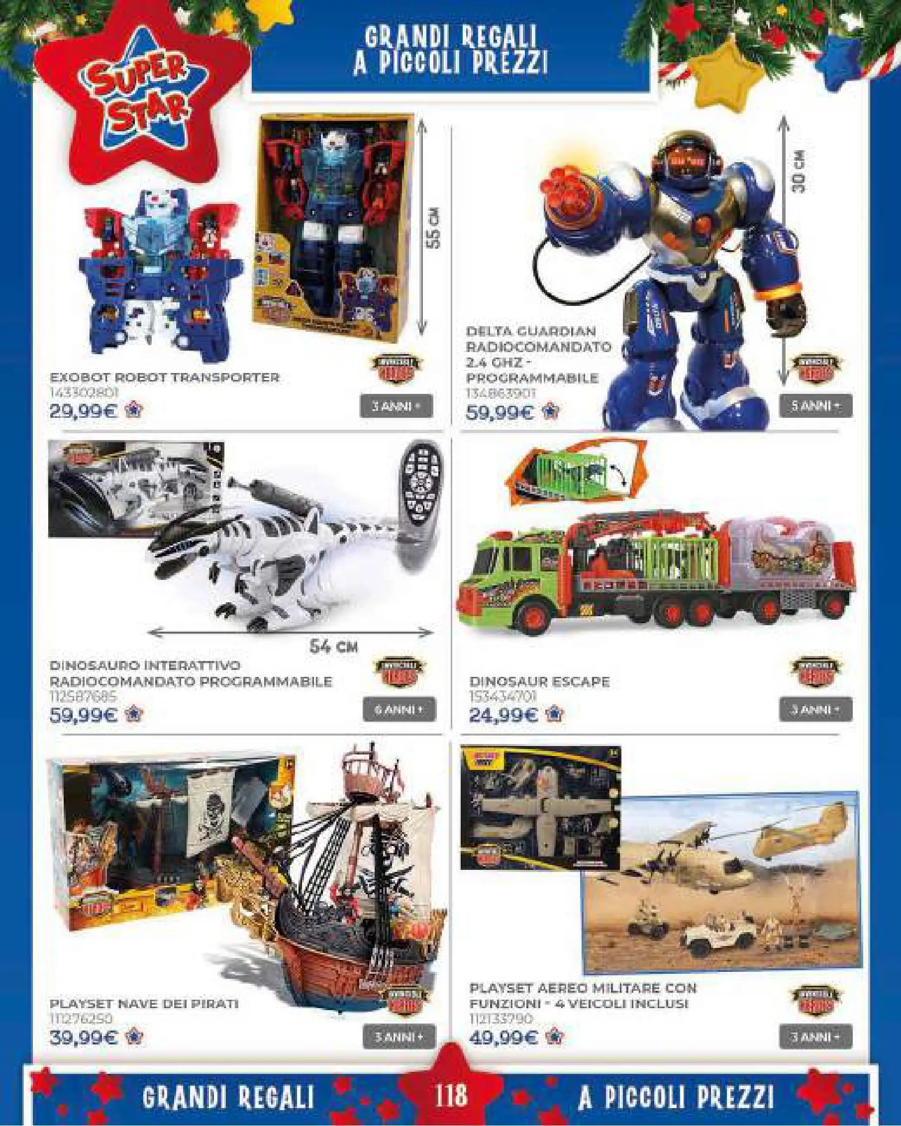 Toys Center - Catalogo di Natale 2025 dal 19/10/2025 anteprima > nuovo offerte!⏳ | Pagina: 120 | Prodotti: Robot Nuovo Toys Center - Catalogo di Natale 2025 dal 19/10/2025 > offerte anteprima 🛍️ | Pagina: 120 | Prodotti: Robot