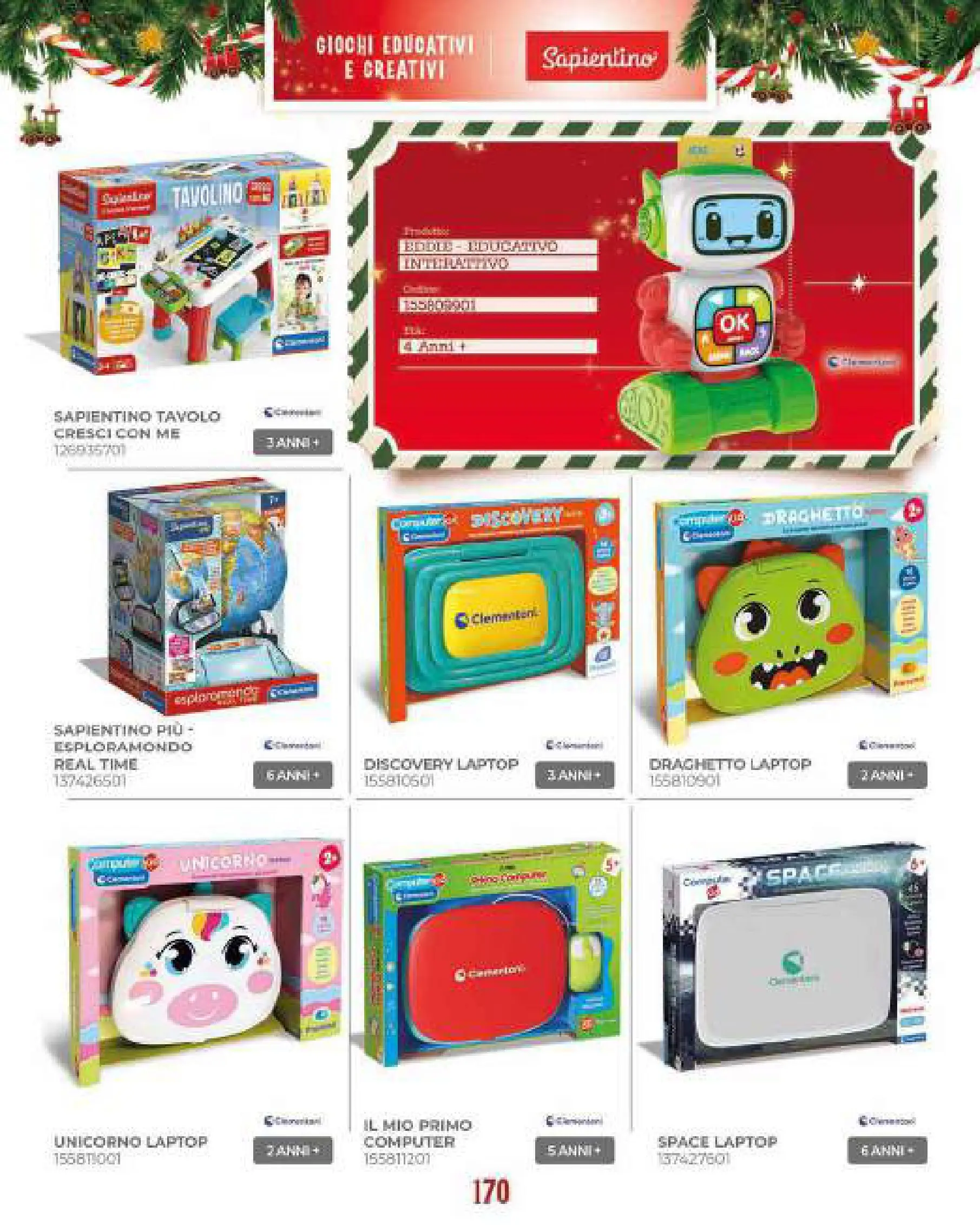 Toys Center - Catalogo di Natale 2025 dal 19/10/2025 anteprima > nuovo offerte!⏳ | Pagina: 172 | Prodotti: Tavolino, Laptop, Computer, Tavolo Nuovo Toys Center - Catalogo di Natale 2025 dal 19/10/2025 > offerte anteprima 🛍️ | Pagina: 172 | Prodotti: Tavolino, Laptop, Computer, Tavolo