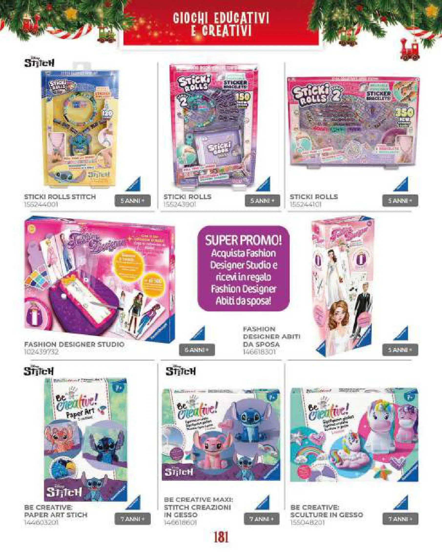 Toys Center - Catalogo di Natale 2025 dal 19/10/2025 anteprima > nuovo offerte!⏳ | Pagina: 183 | Prodotti: Abiti Nuovo Toys Center - Catalogo di Natale 2025 dal 19/10/2025 > offerte anteprima 🛍️ | Pagina: 183 | Prodotti: Abiti