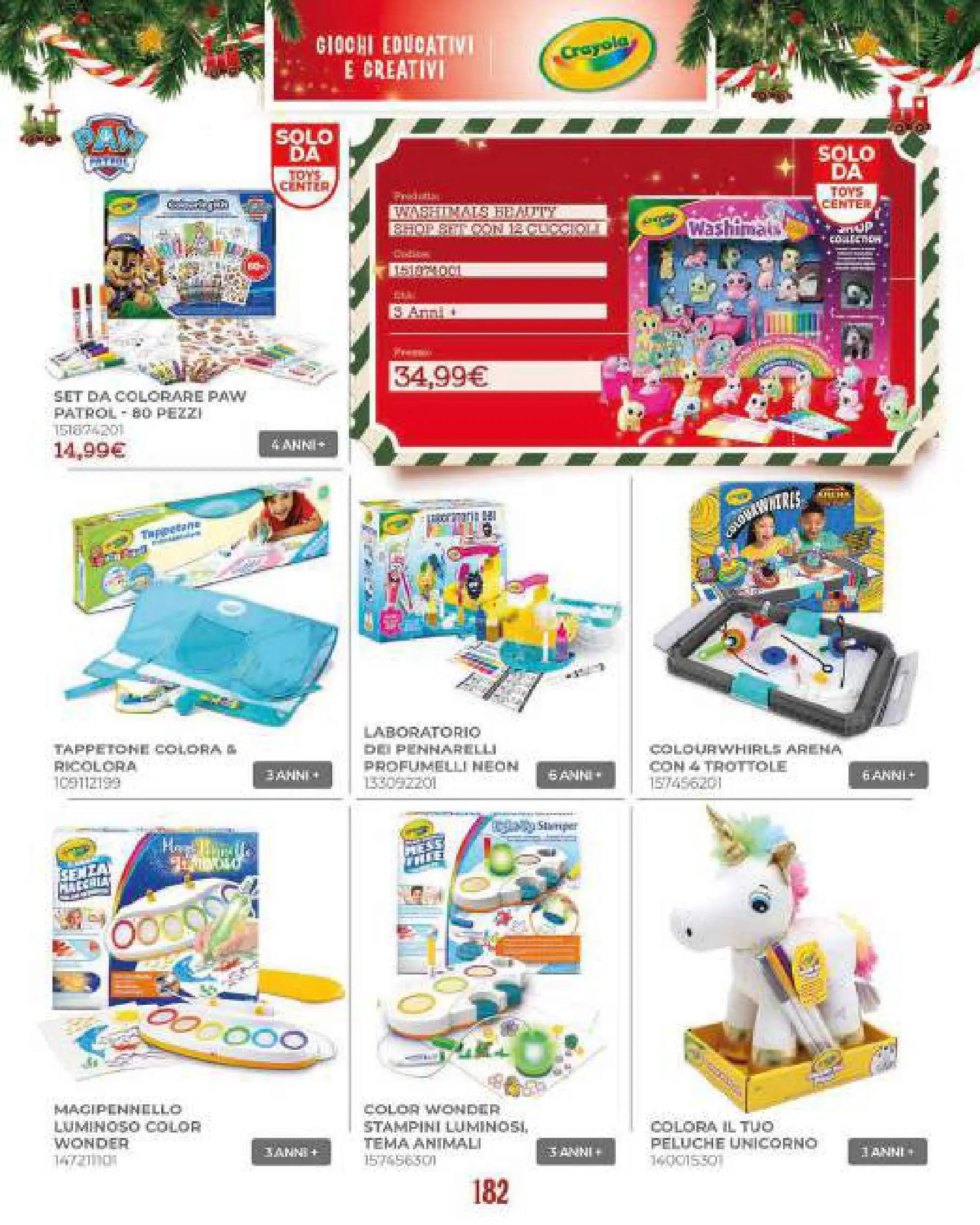 Toys Center - Catalogo di Natale 2025 dal 19/10/2025 anteprima > nuovo offerte!⏳ | Pagina: 184 | Prodotti: Peluche, Pennarelli Nuovo Toys Center - Catalogo di Natale 2025 dal 19/10/2025 > offerte anteprima 🛍️ | Pagina: 184 | Prodotti: Peluche, Pennarelli