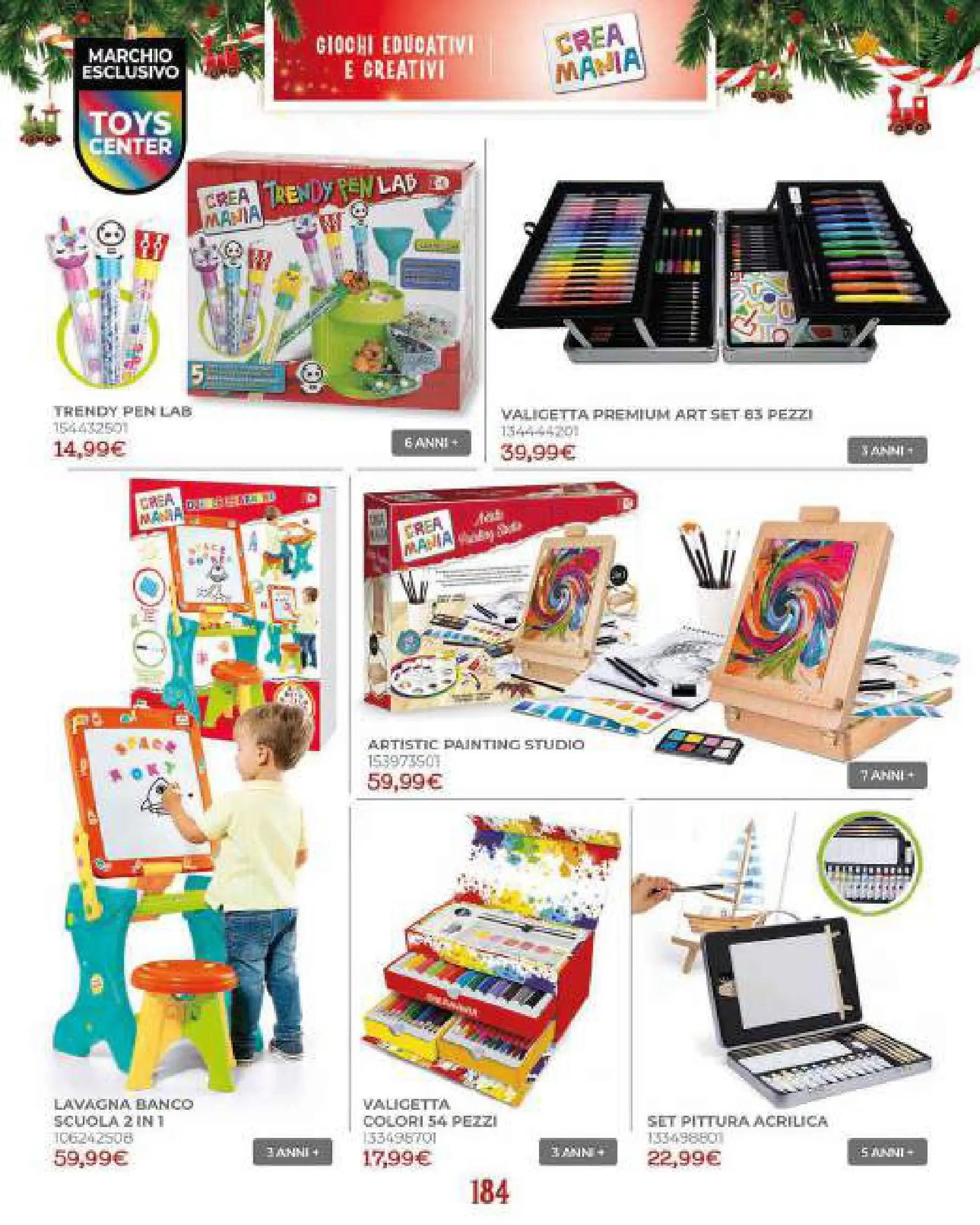 Toys Center - Catalogo di Natale 2025 dal 19/10/2025 anteprima > nuovo offerte!⏳ | Pagina: 186 | Prodotti: Pittura, Valigetta Nuovo Toys Center - Catalogo di Natale 2025 dal 19/10/2025 > offerte anteprima 🛍️ | Pagina: 186 | Prodotti: Pittura, Valigetta